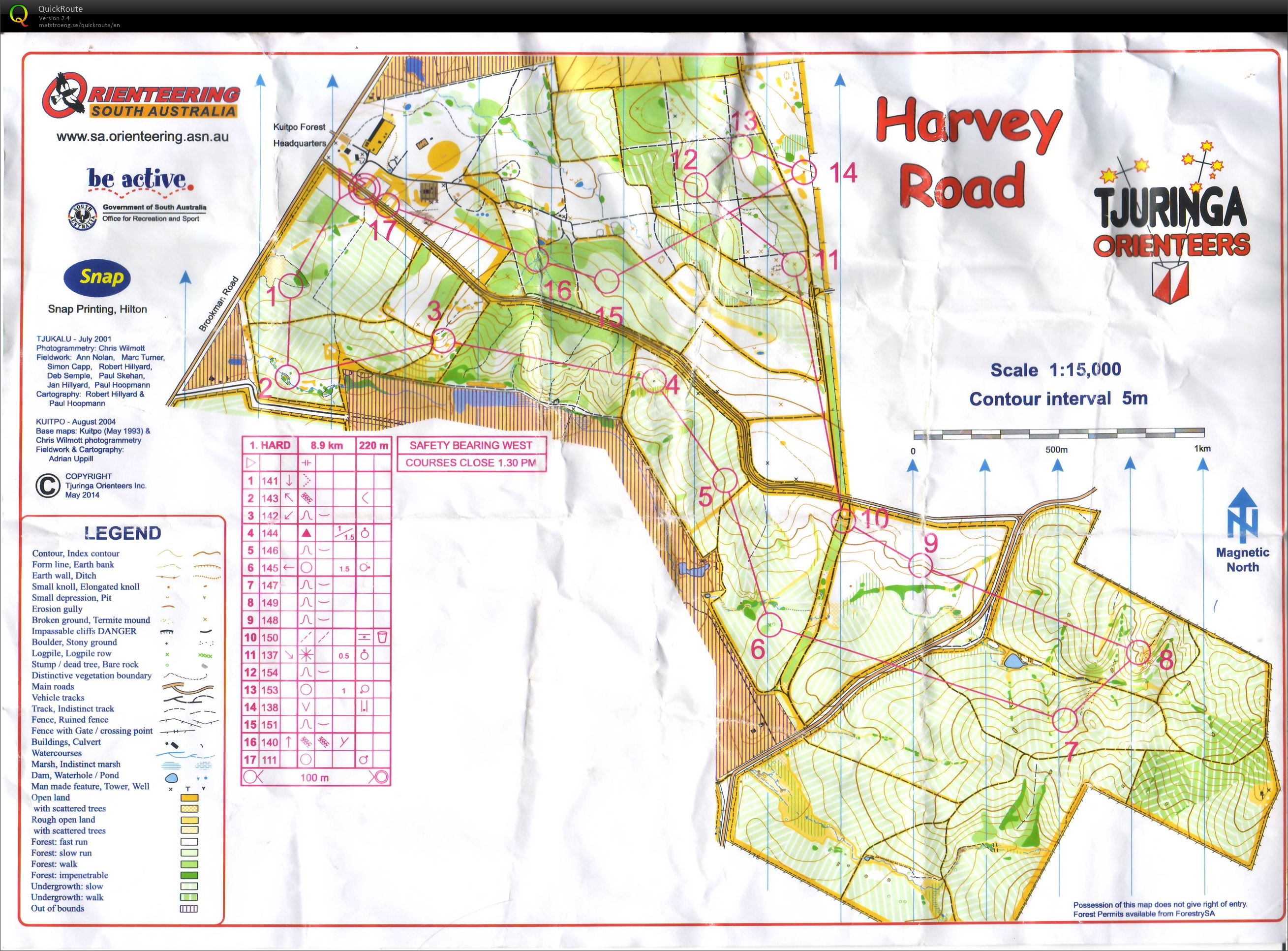 Harvey Road - Minor Event (25.05.2014)