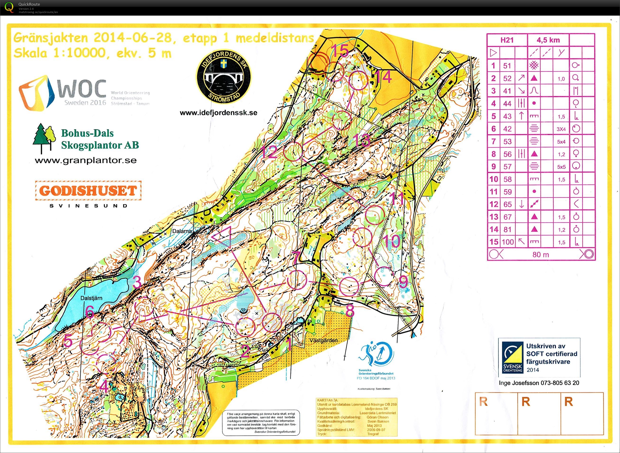 Gransjakten Etapp 1 (28/06/2014)