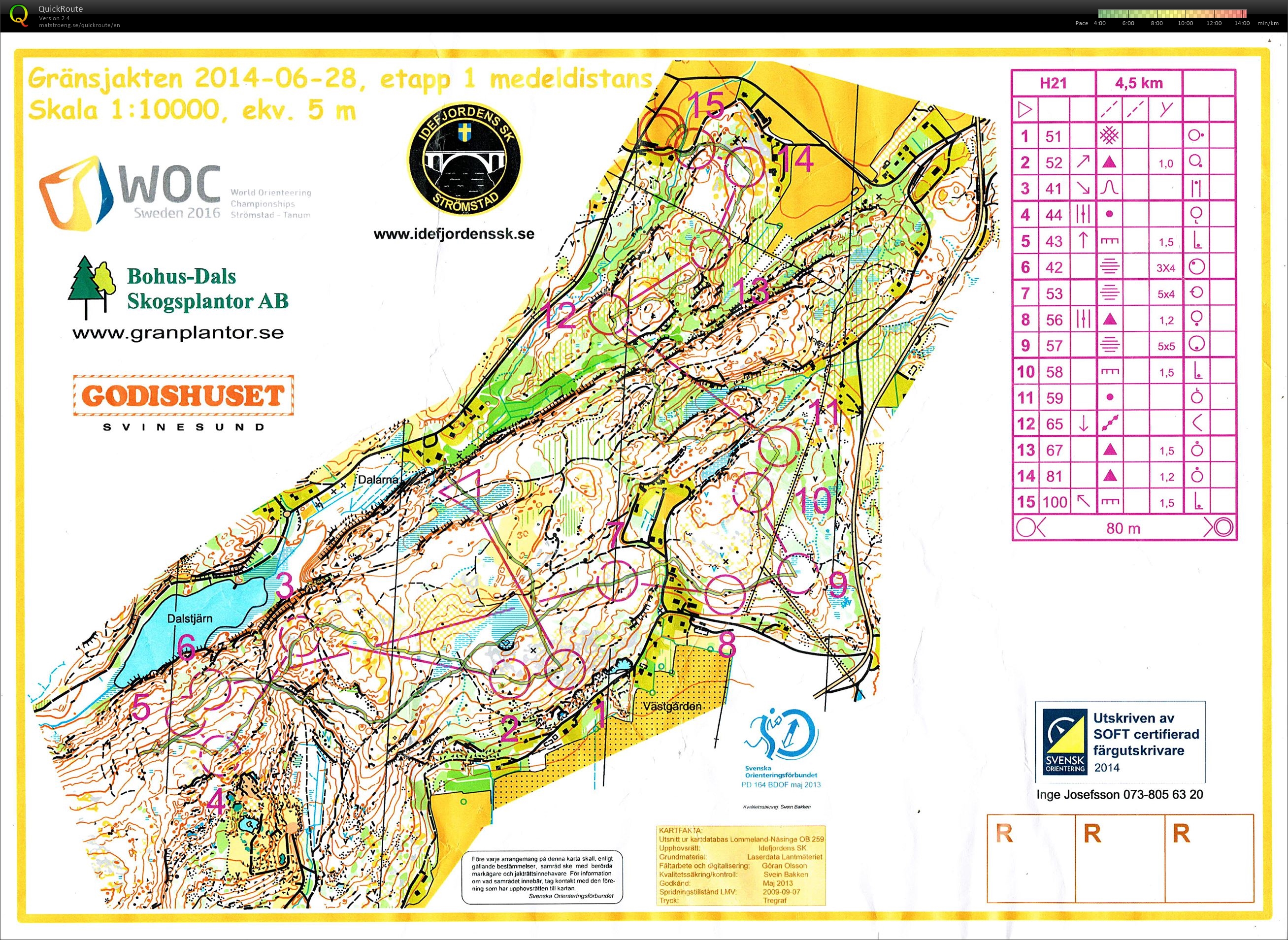 Gransjakten Etapp 1 (28/06/2014)