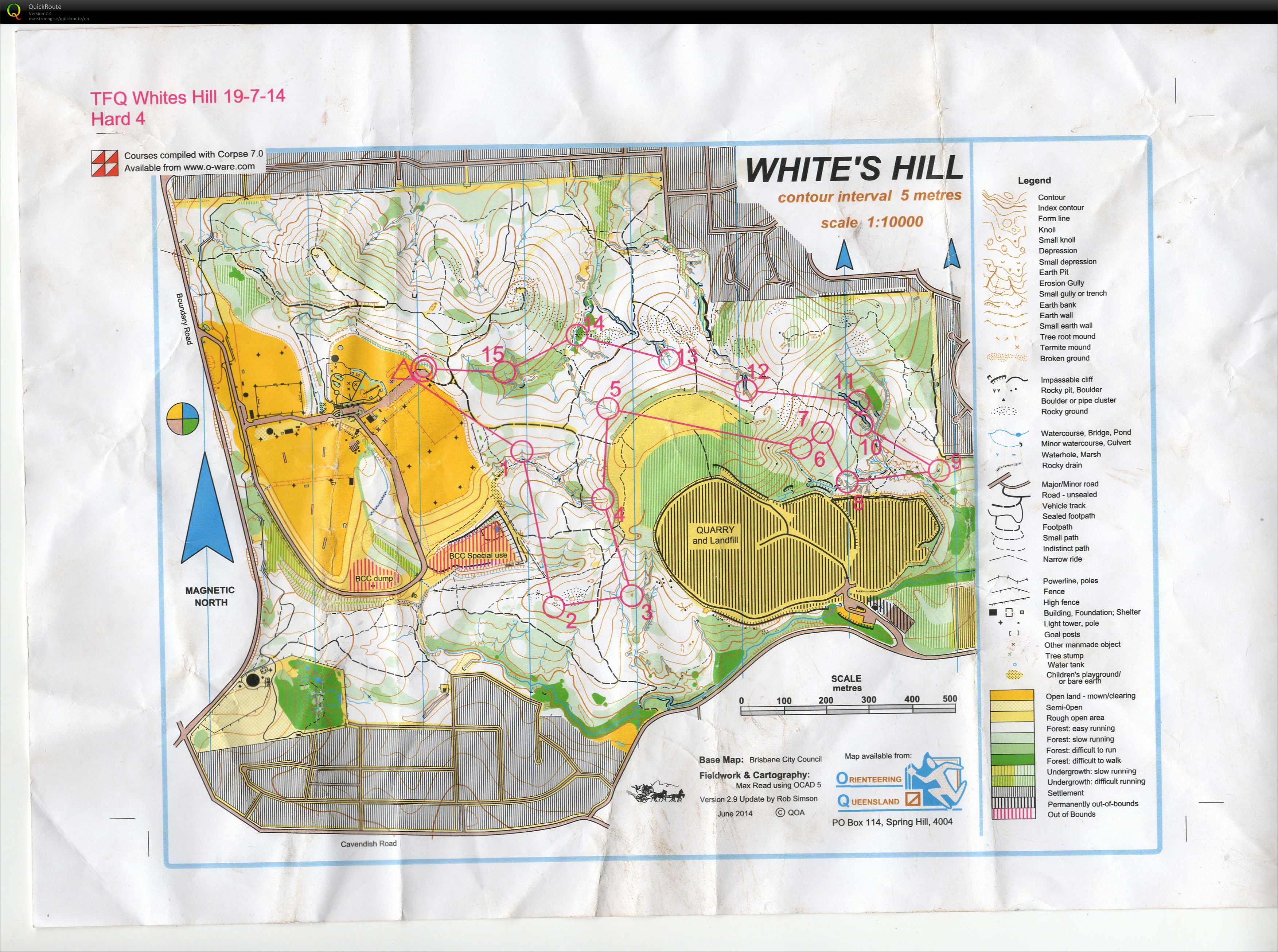 White's Hill BCC Active Parks Local Club (19/07/2014)