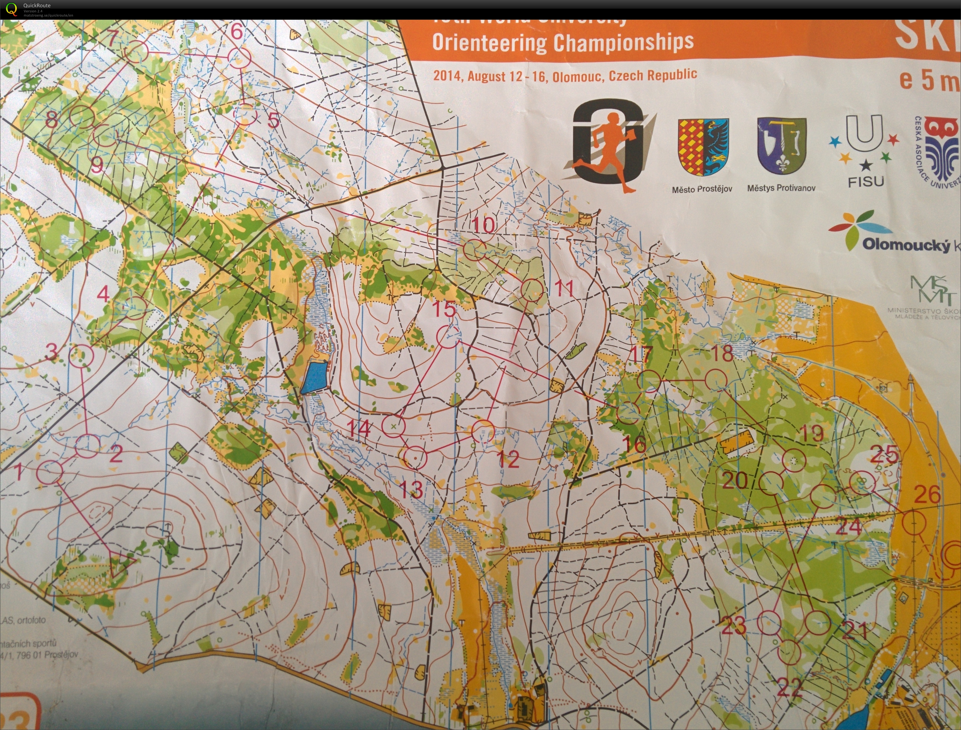 WUOC Middle Distance (15.08.2014)