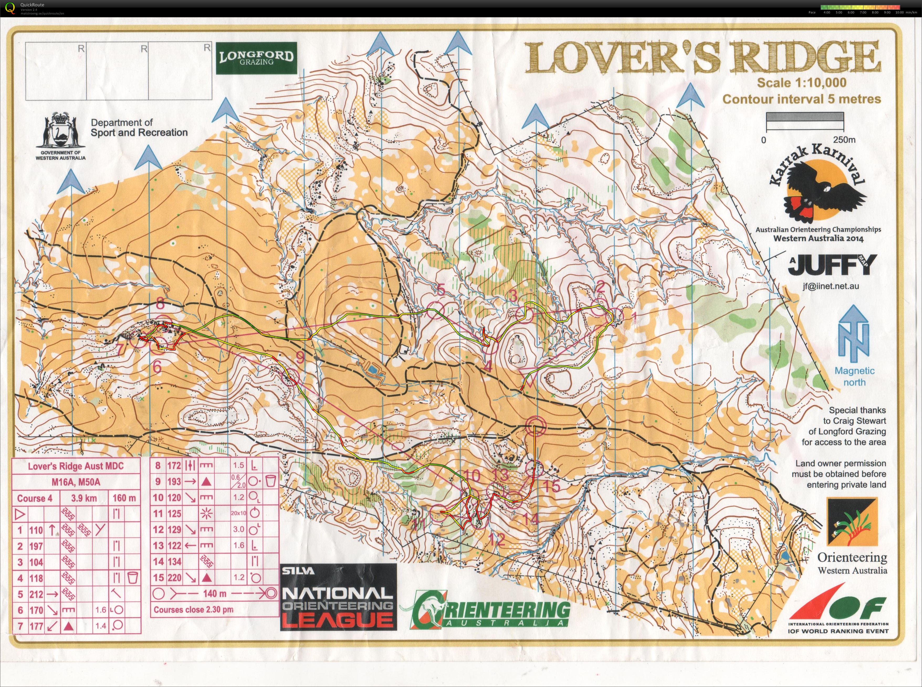 Australian Middle Distance Champs (06.10.2014)