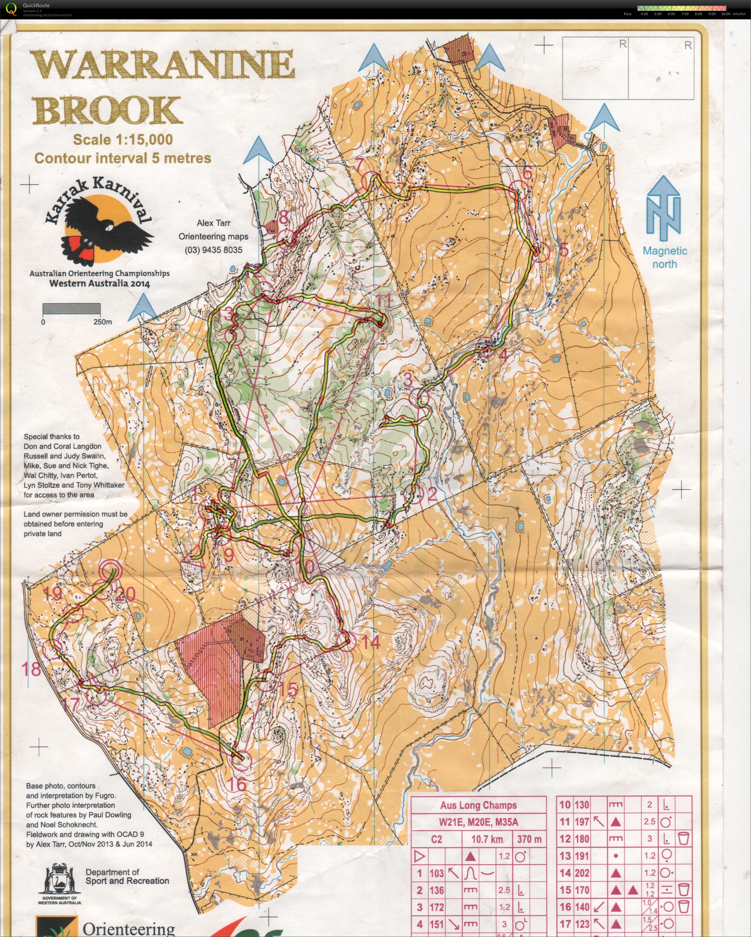 Australian Long Distance Champs (2014-10-04)
