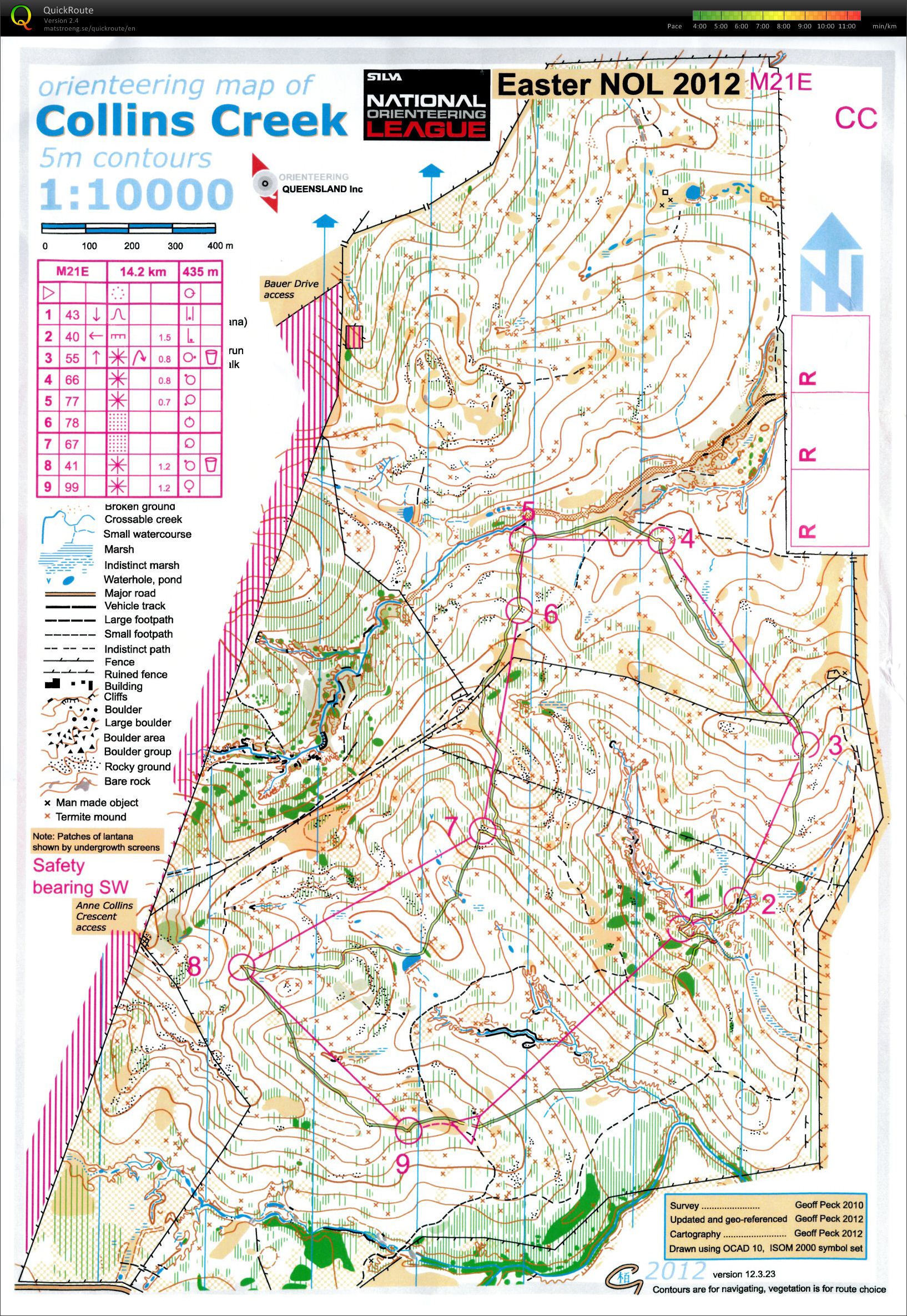 2012 National Orienteering League Race 10 part 1 (15-04-2012)