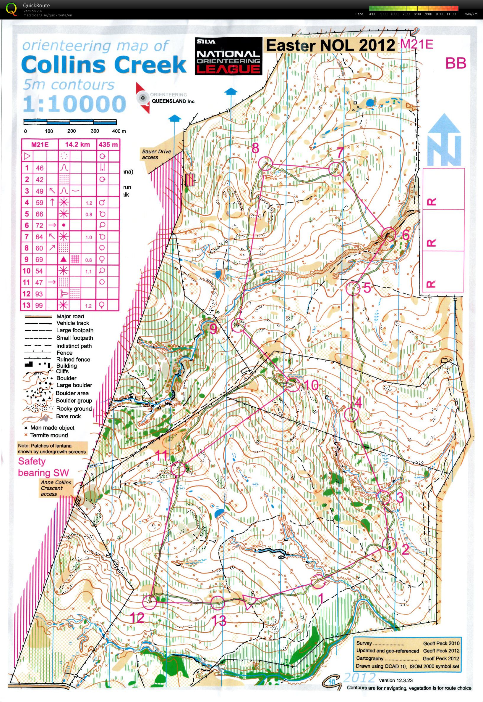 2012 National Orienteering League Race 10 part 2 (15/04/2012)