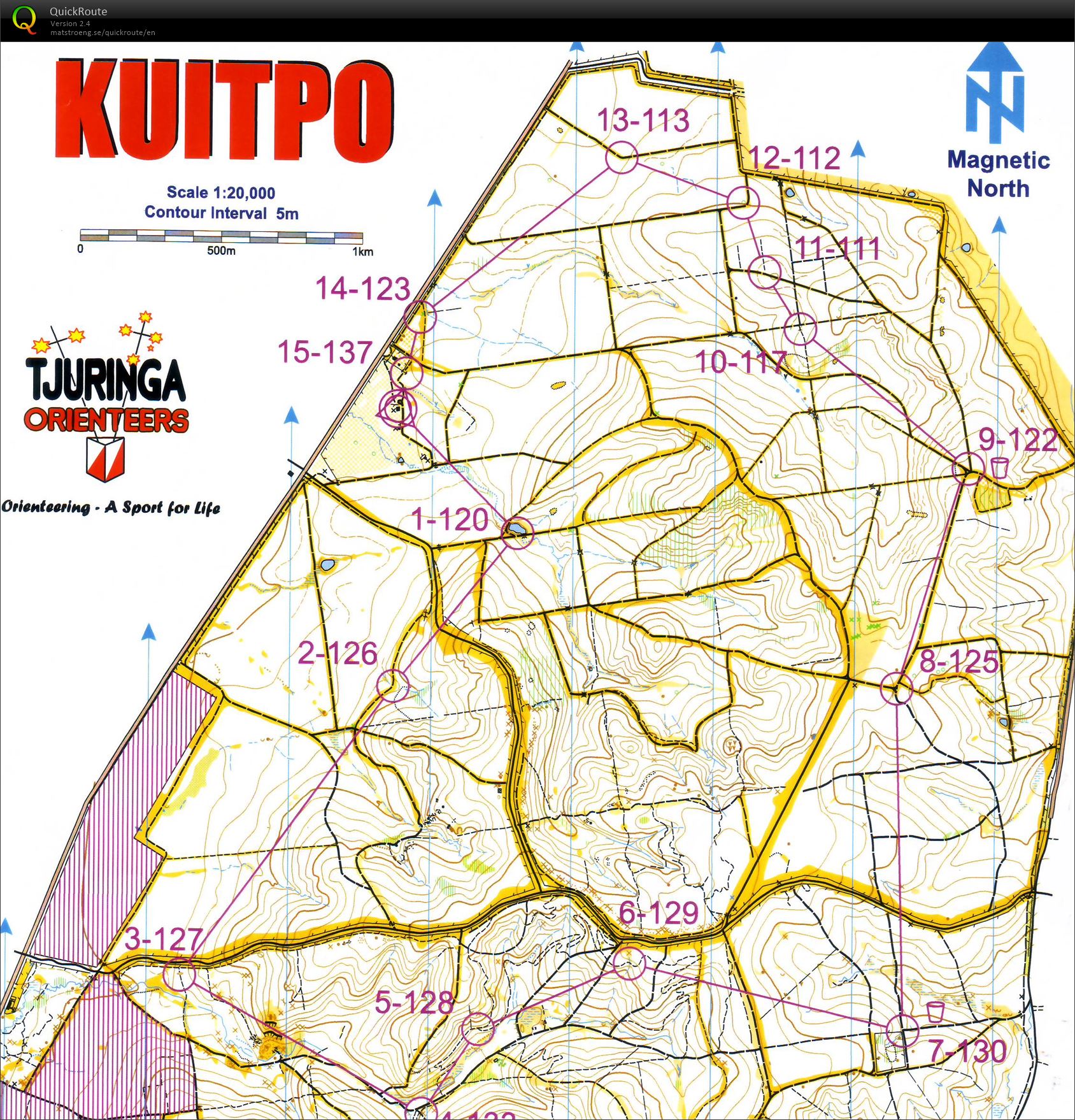 2014 SA MTBO Championships (19/10/2014)