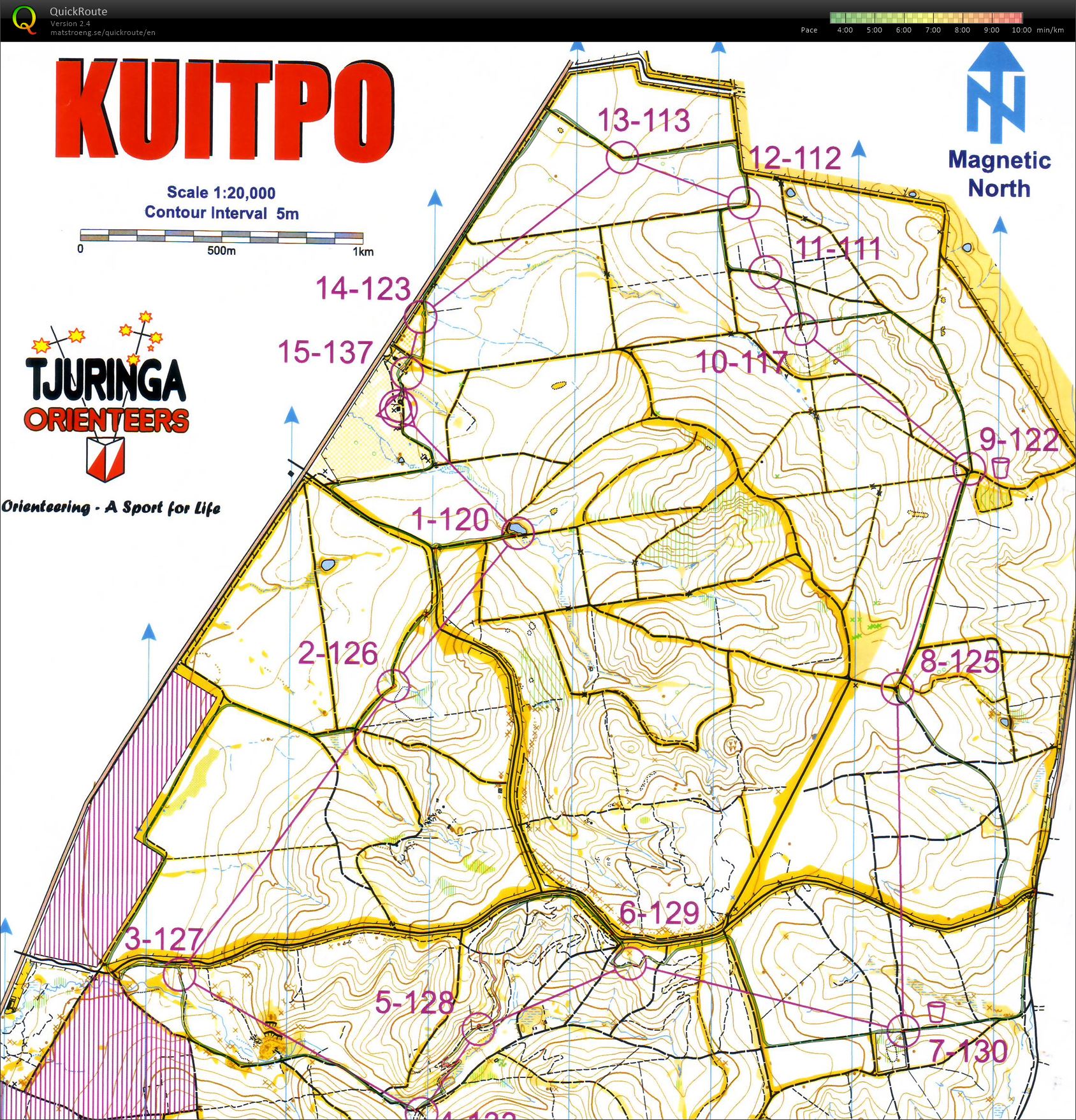 2014 SA MTBO Championships (19/10/2014)