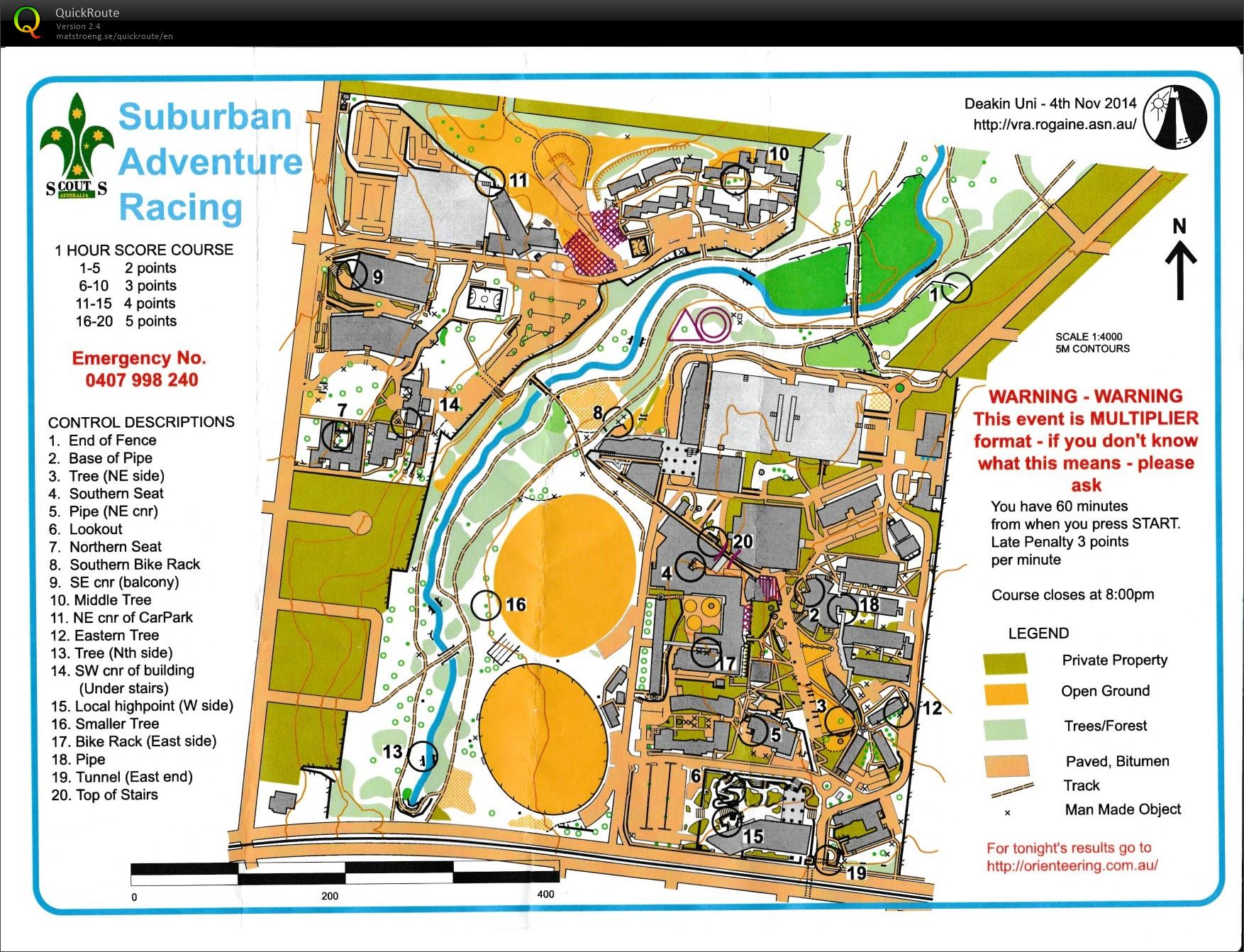 Scout Adventure Racing (04.11.2014)