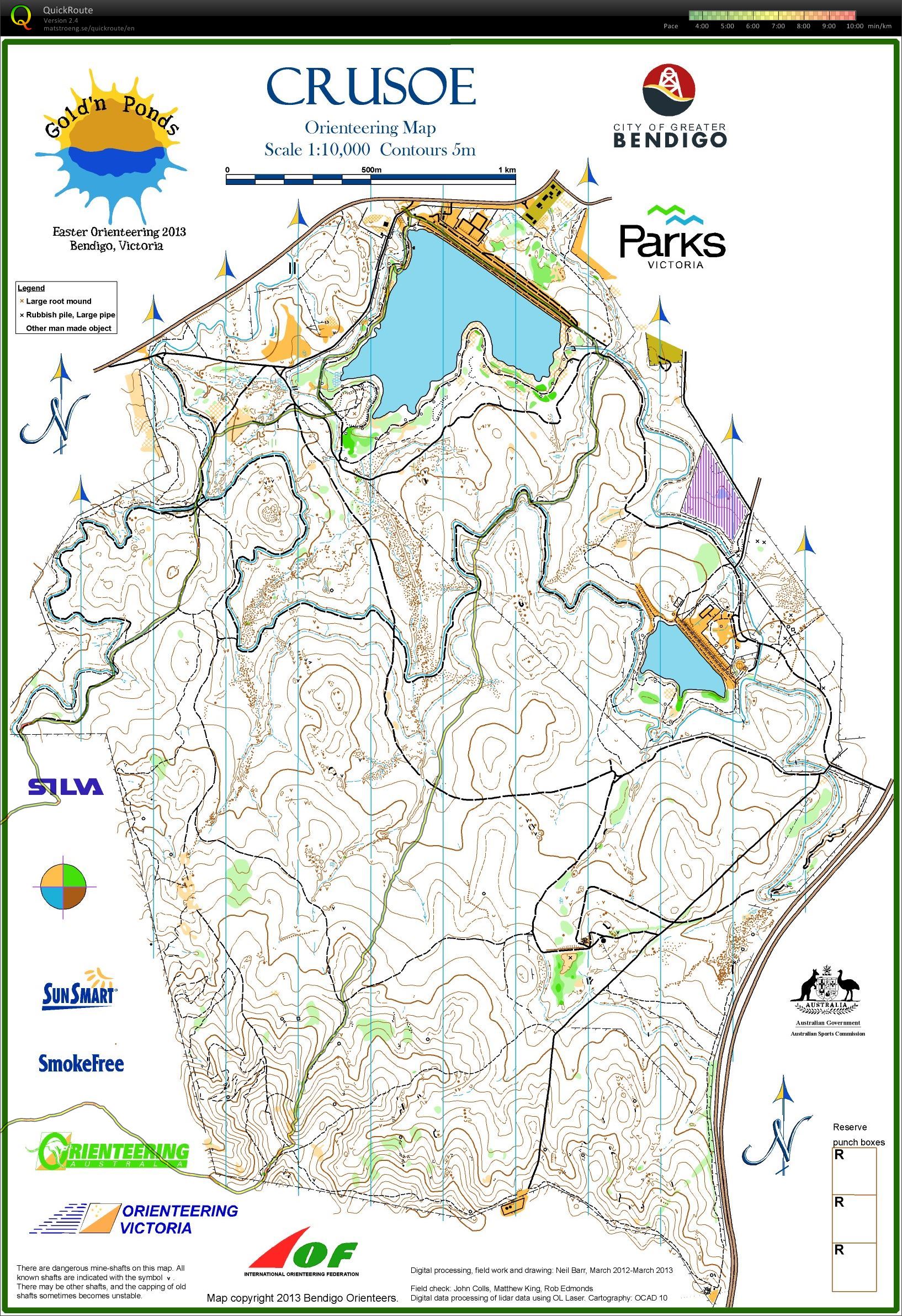 Evening run (04.01.2015)