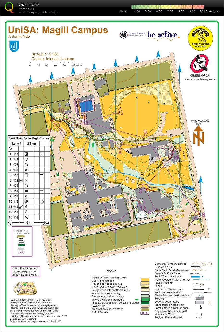 SNAP Sprint Series 2015 #2 - Magill Campus Pt1 (13/02/2015)