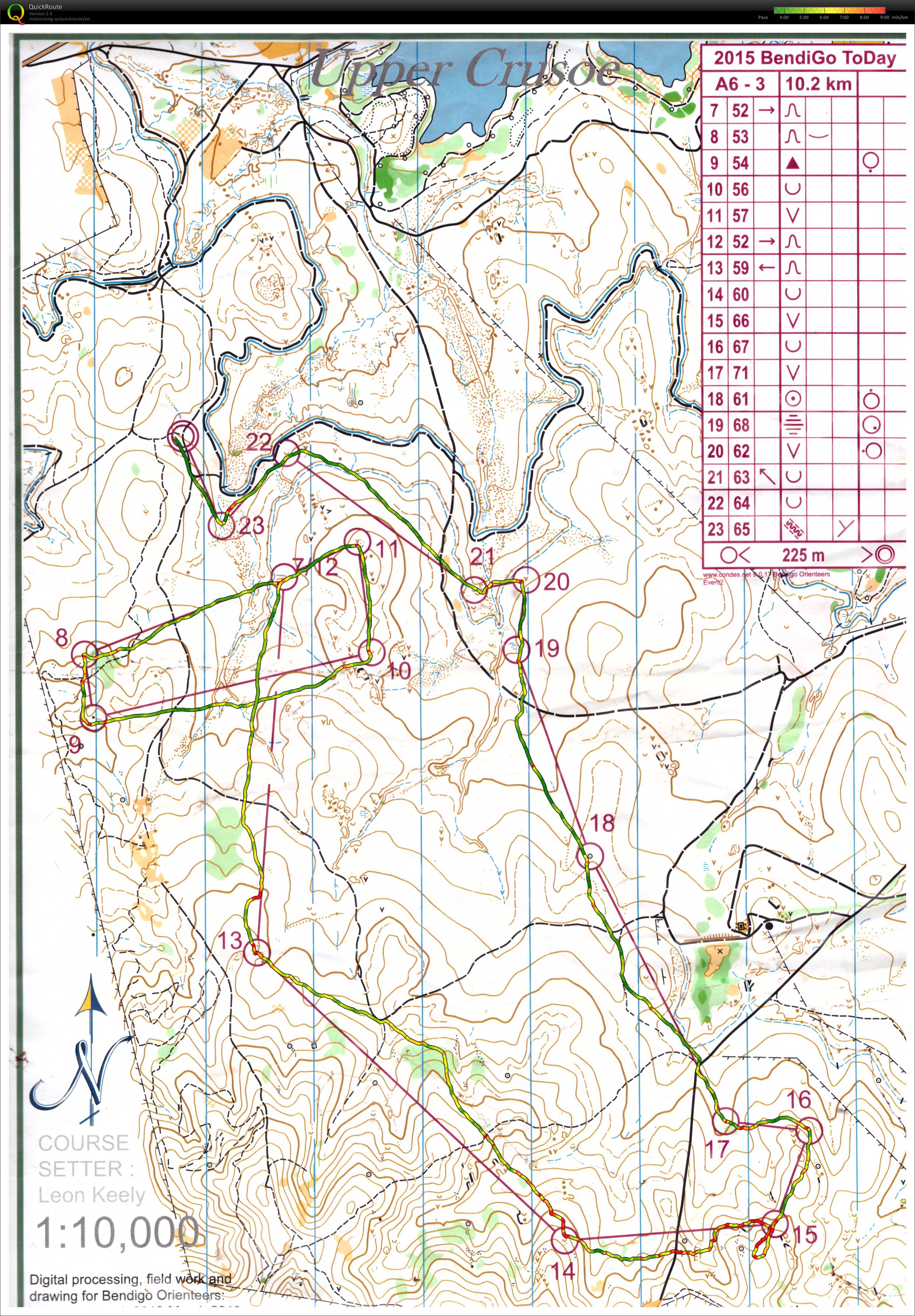 Bendigo ToDay Hagaby - Map 3 (15-02-2015)