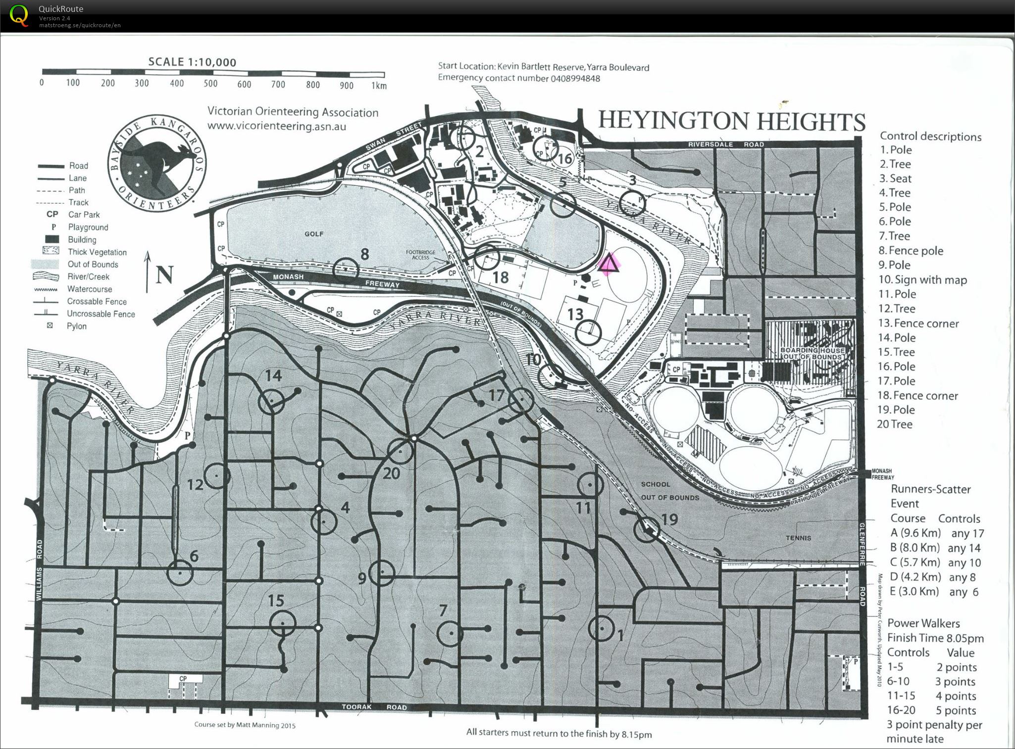 2014/15 Eastern Summer Series Event #18 (18-02-2015)