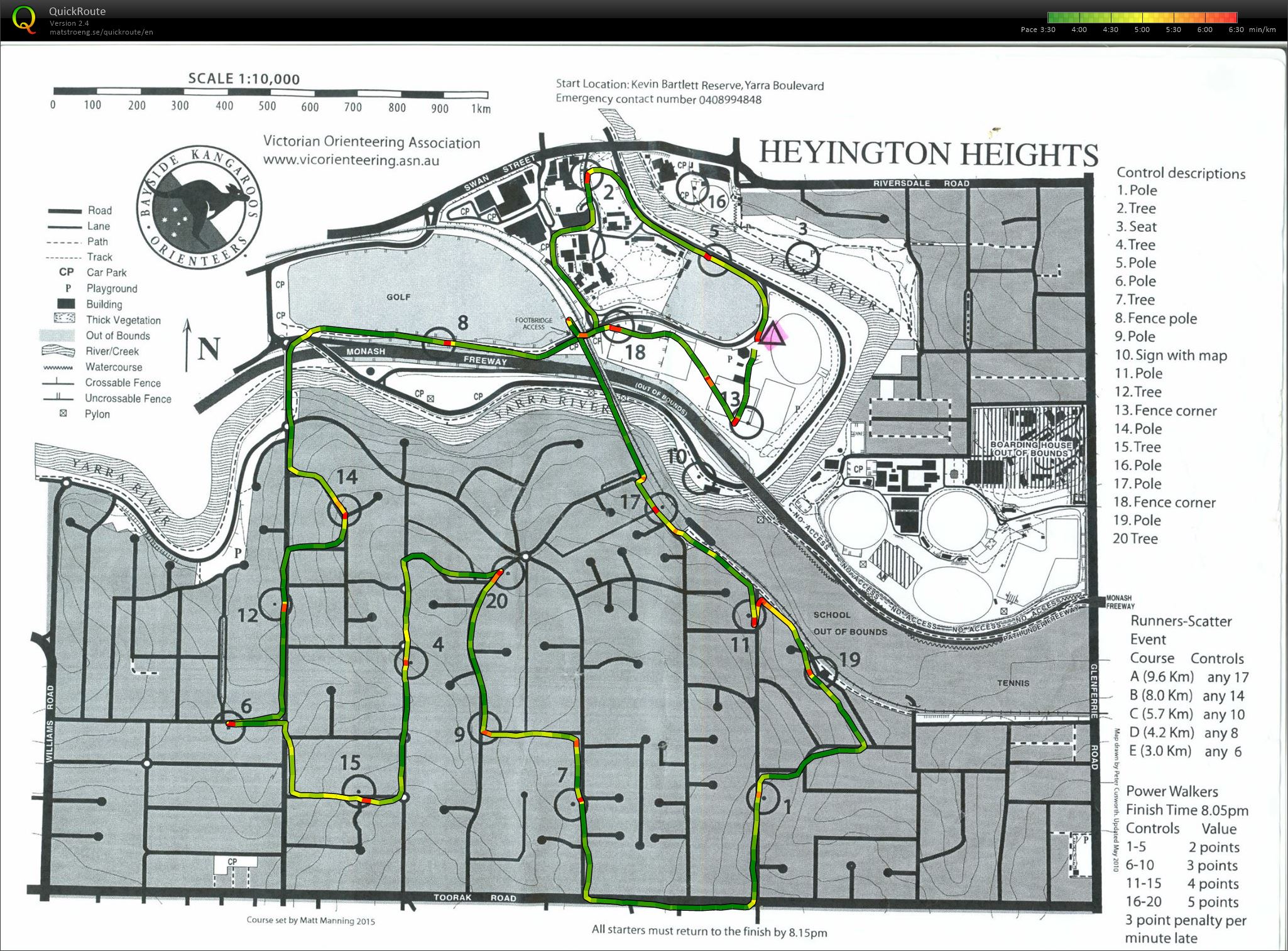 2014/15 Eastern Summer Series Event #18 (18-02-2015)