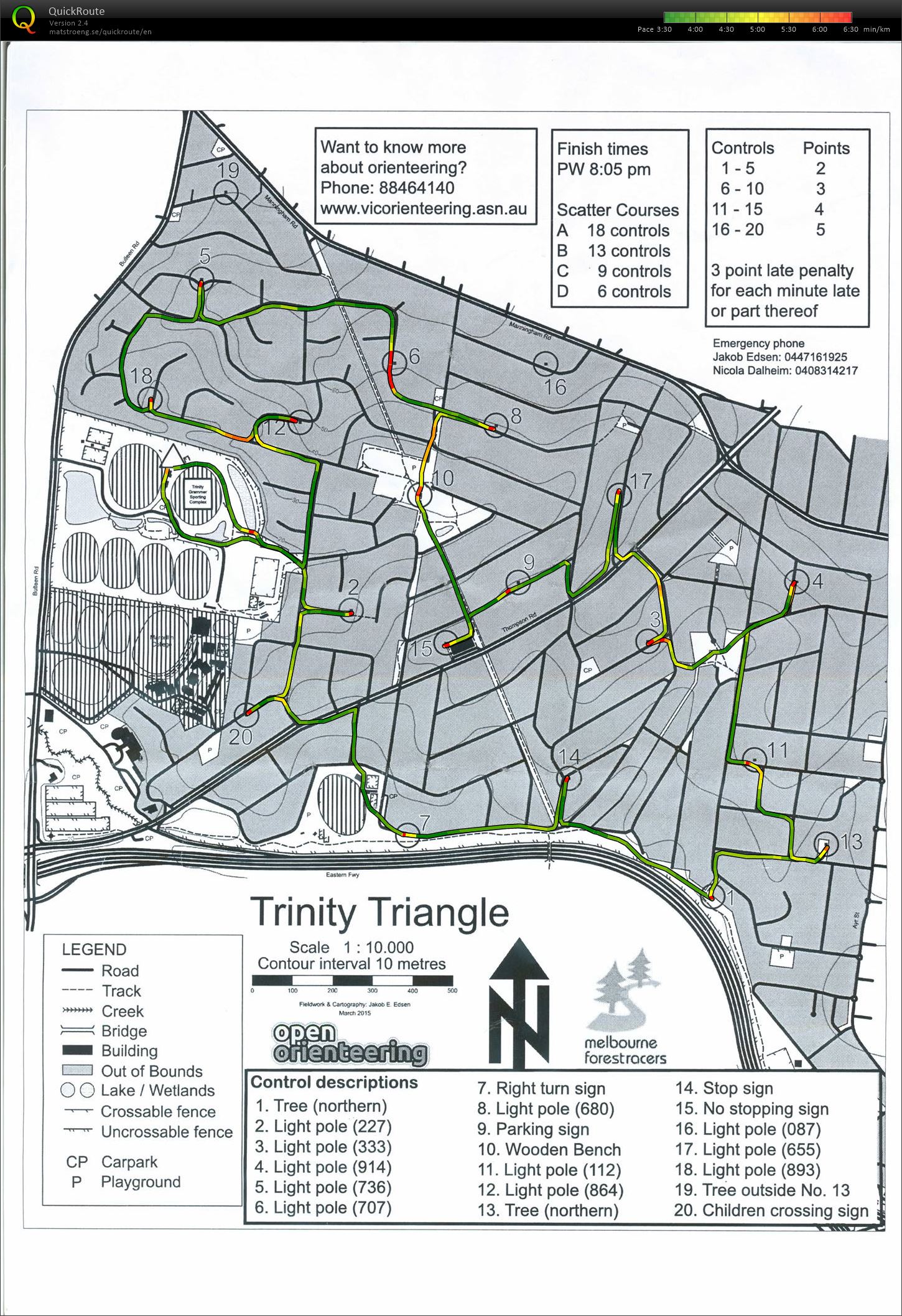 2014/15 Eastern Summer Series Event No. 21 (11.03.2015)