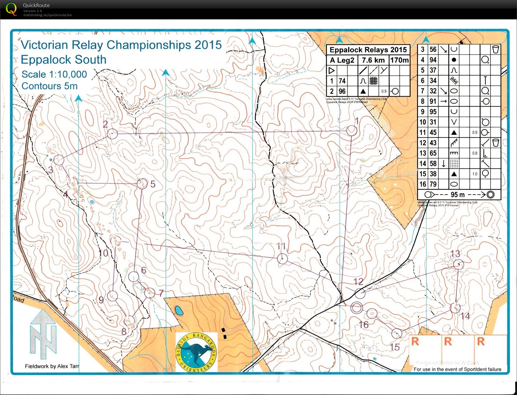 2015 Victorian Club Relay (29/03/2015)