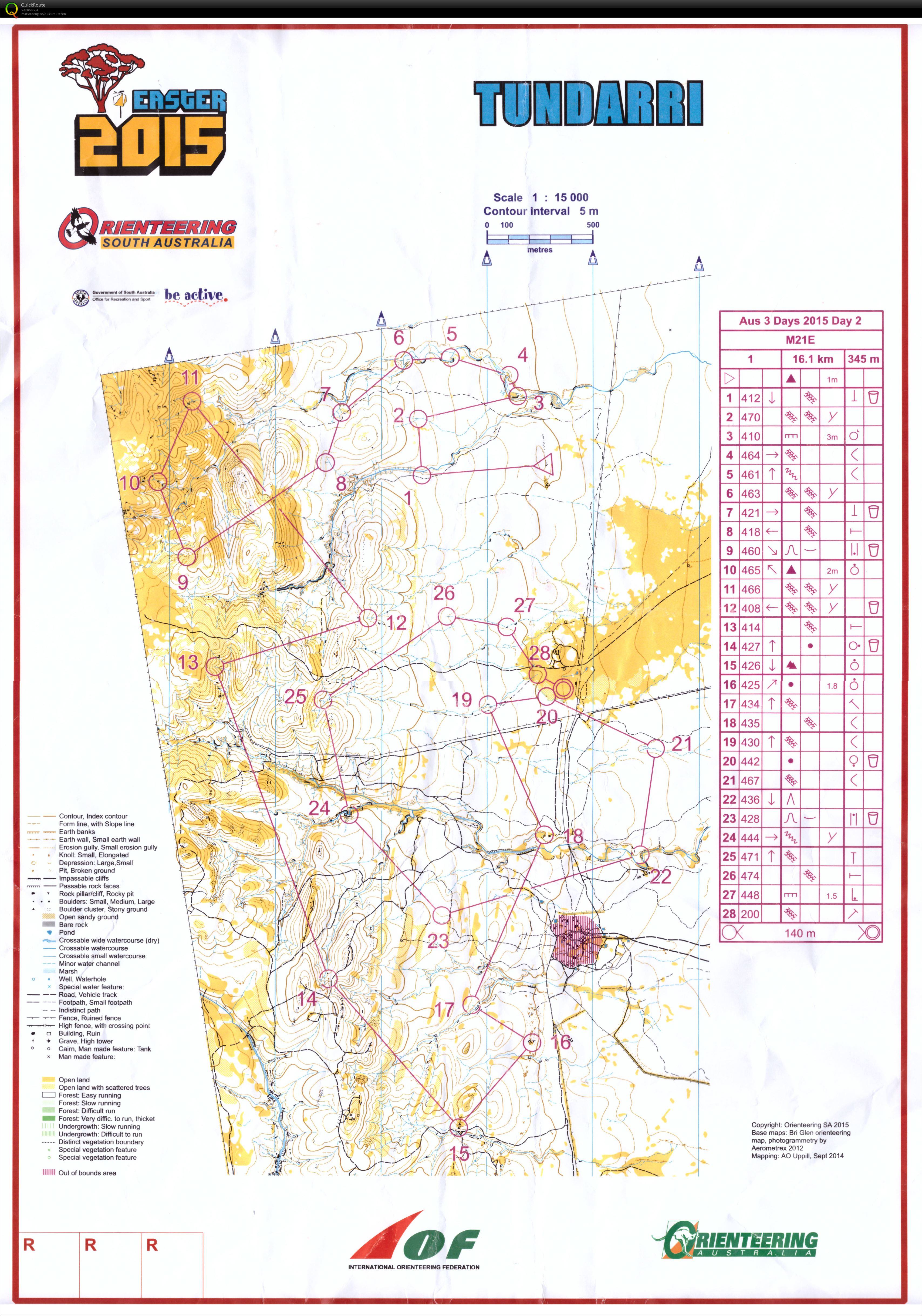 Easter 3-Day Long Distance (05-04-2015)
