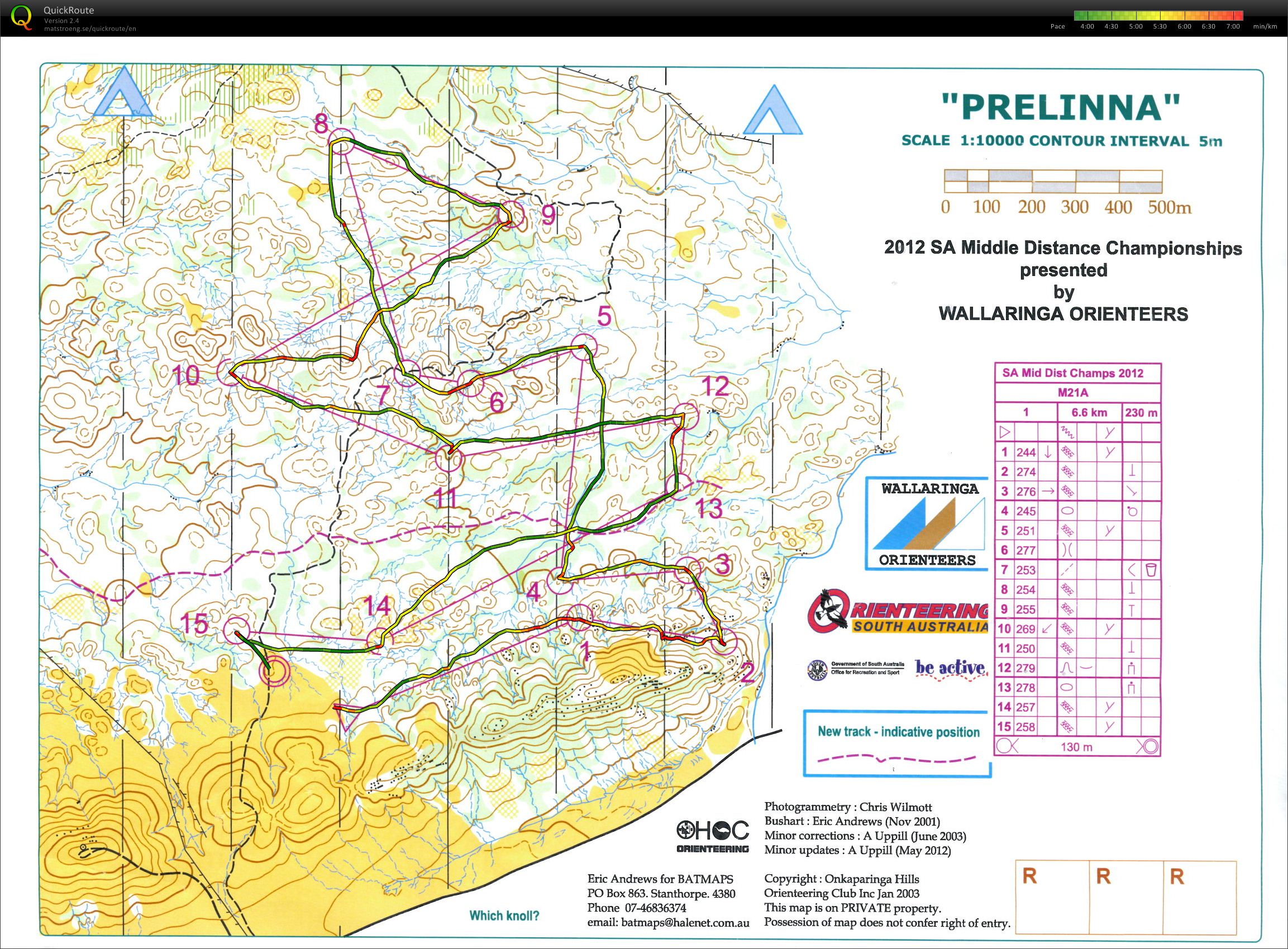 2012 South Australian Championships (11/06/2012)