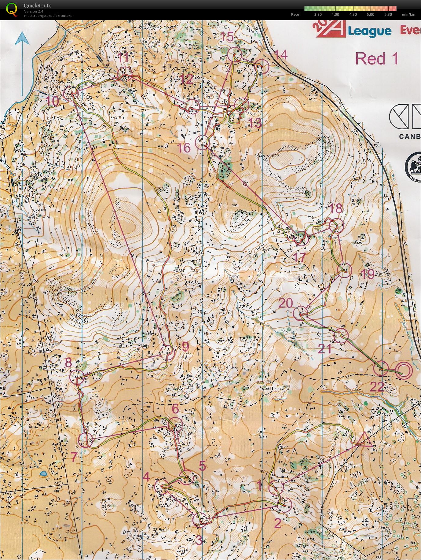 ACT State League 2 (25/04/2015)