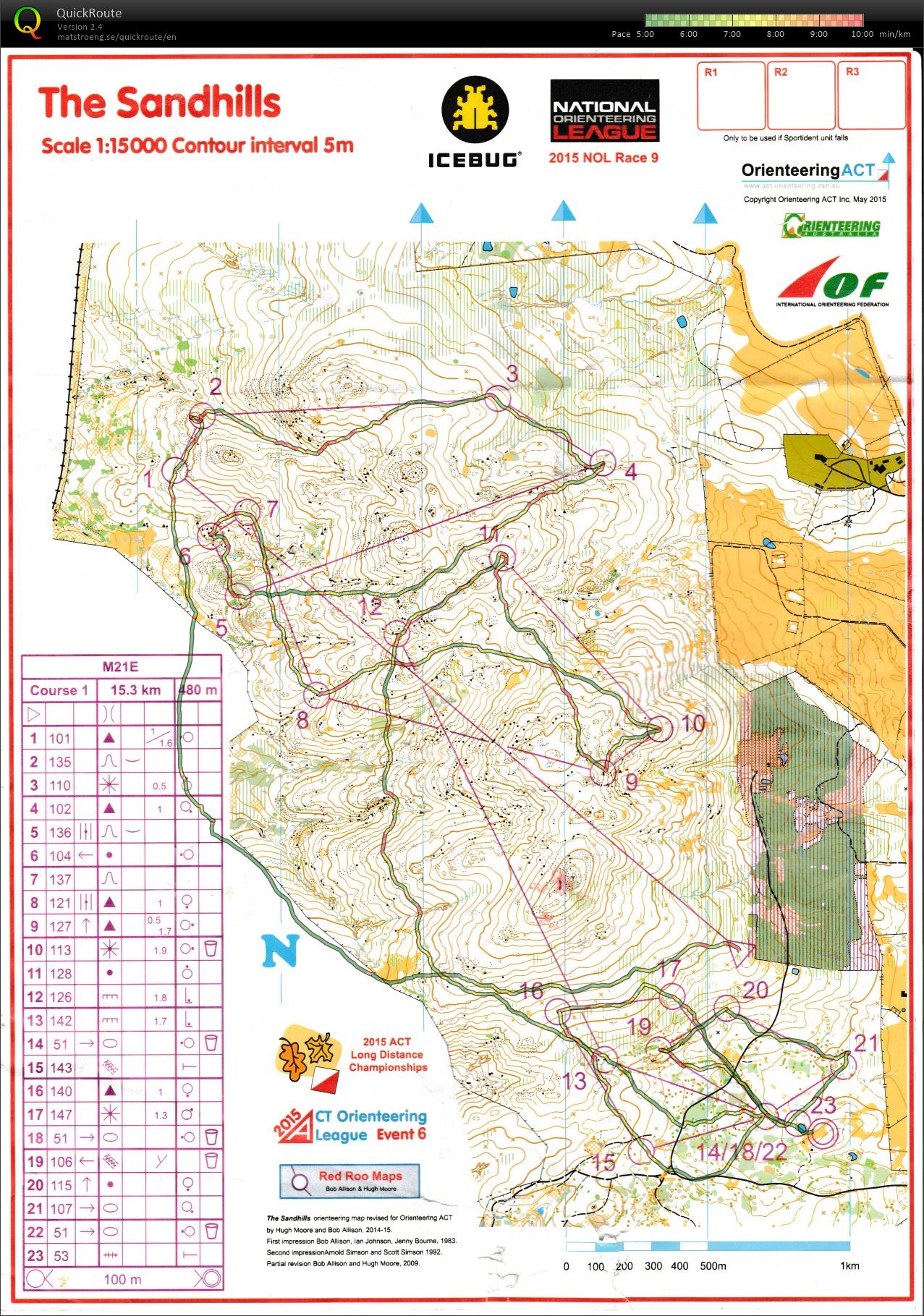 2015 NOL 9 and ACT Long Distance Championships (24-05-2015)