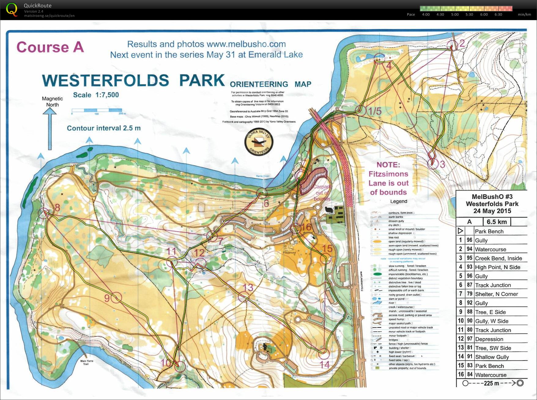 Melb BushO (24/05/2015)