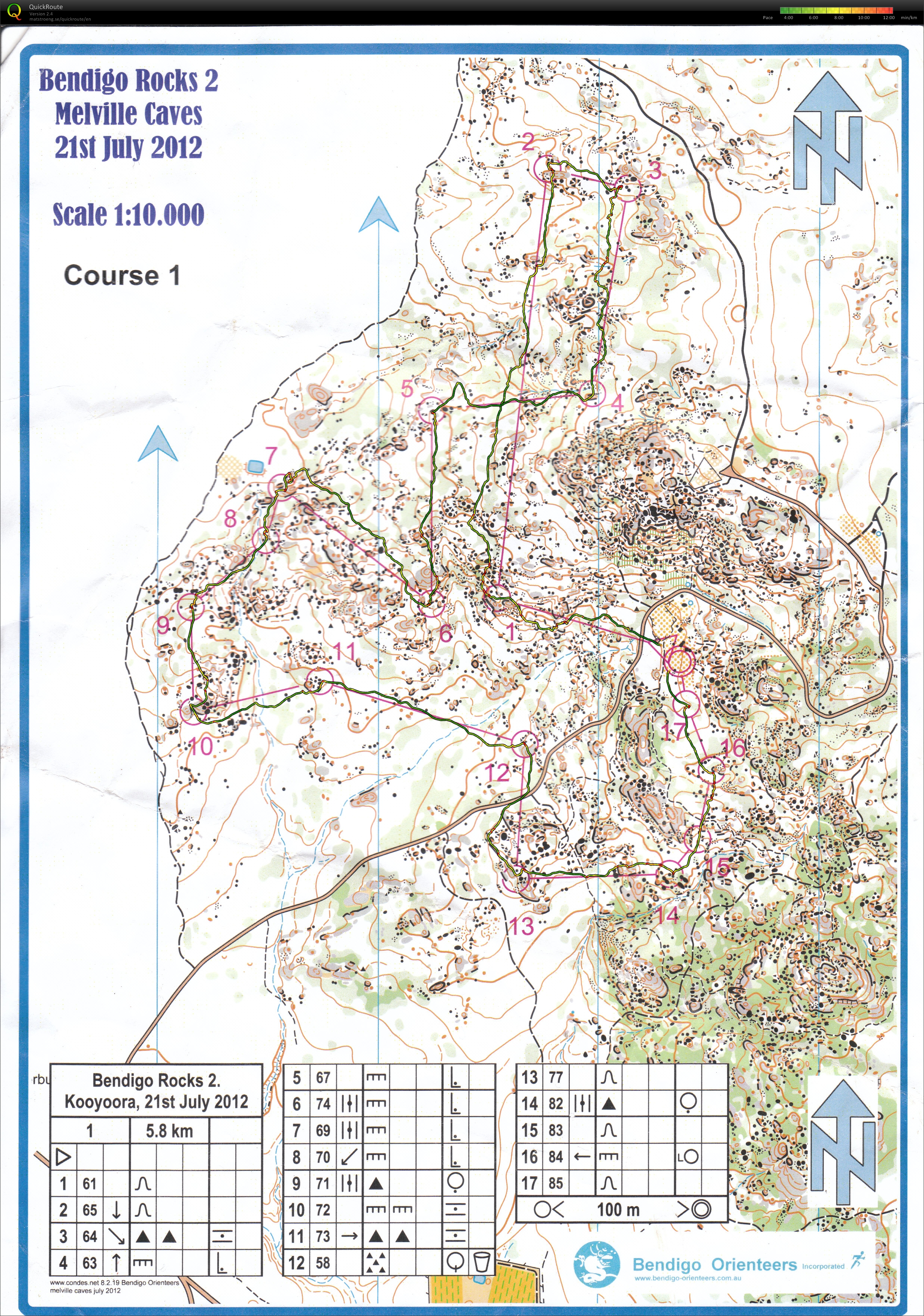 Kooyoora Training (29-07-2012)