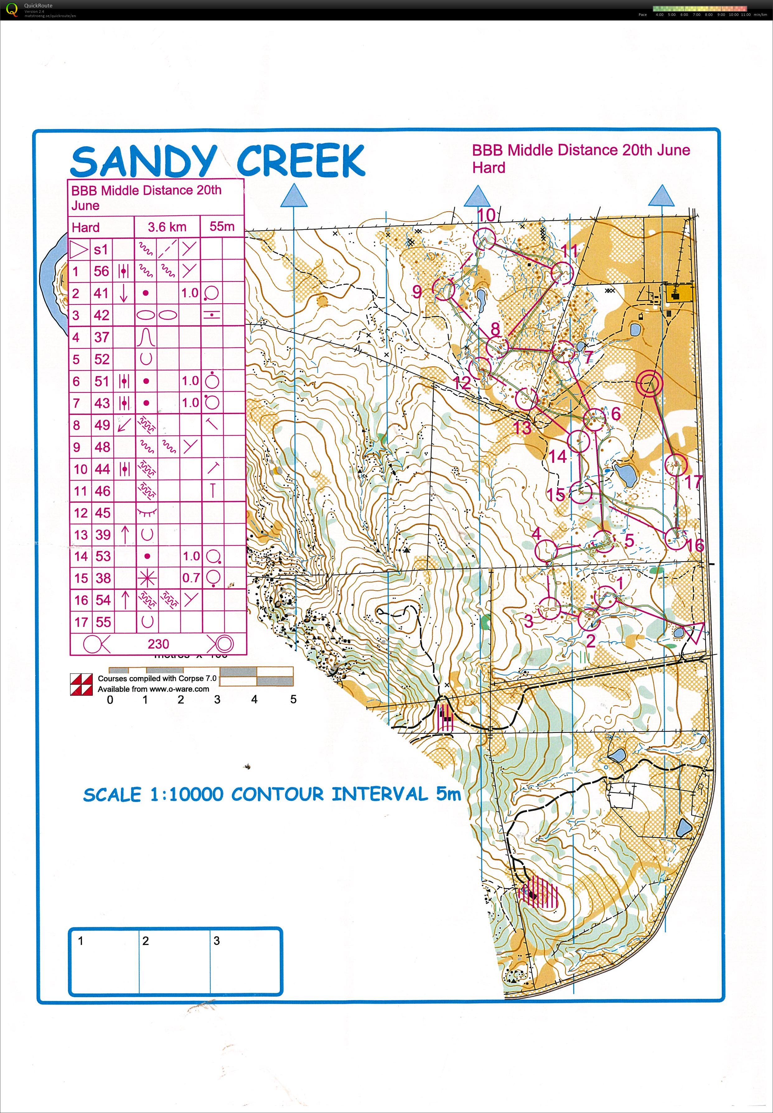 Sandy Creek middle (20/06/2015)