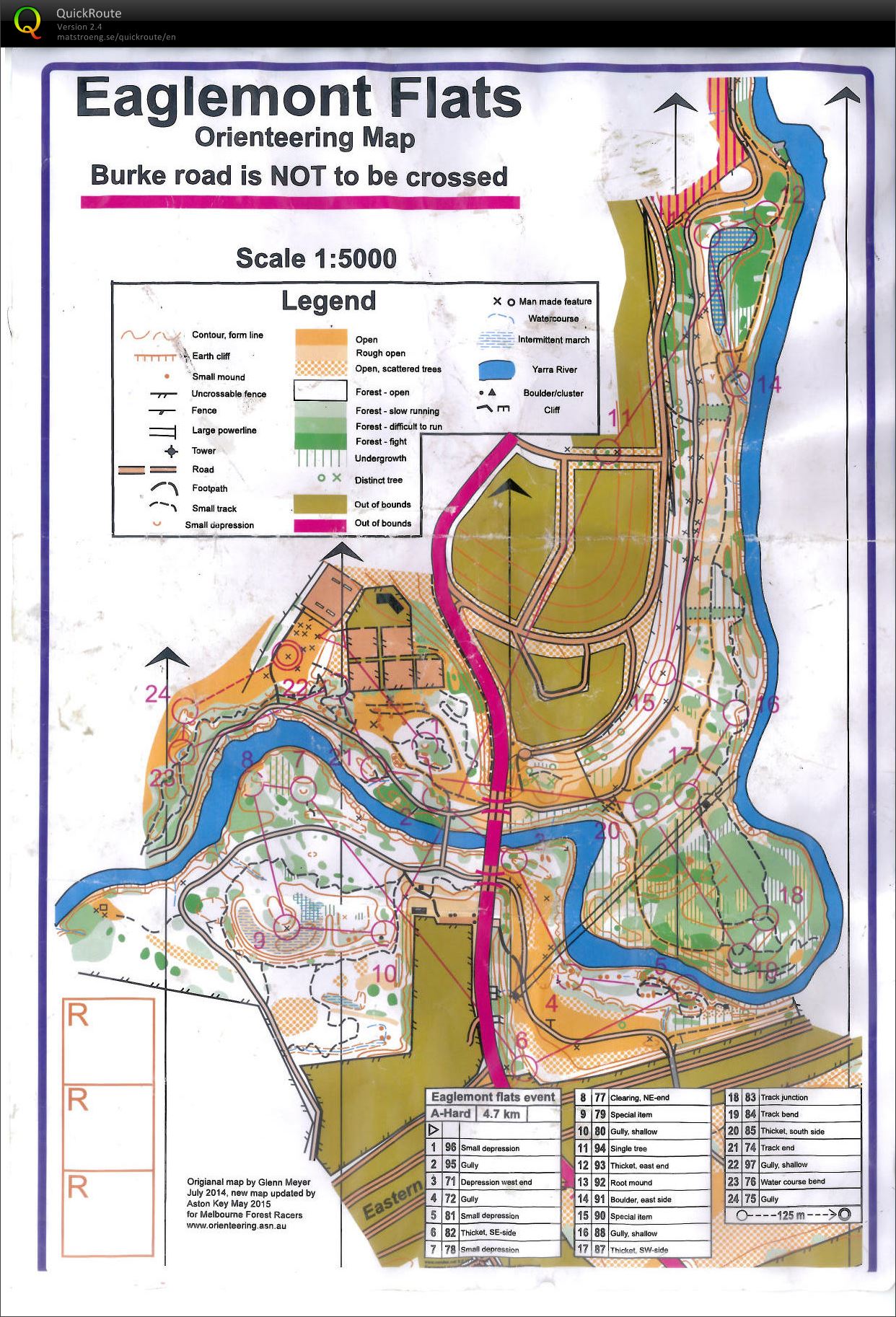 Melb BushO (14/06/2015)