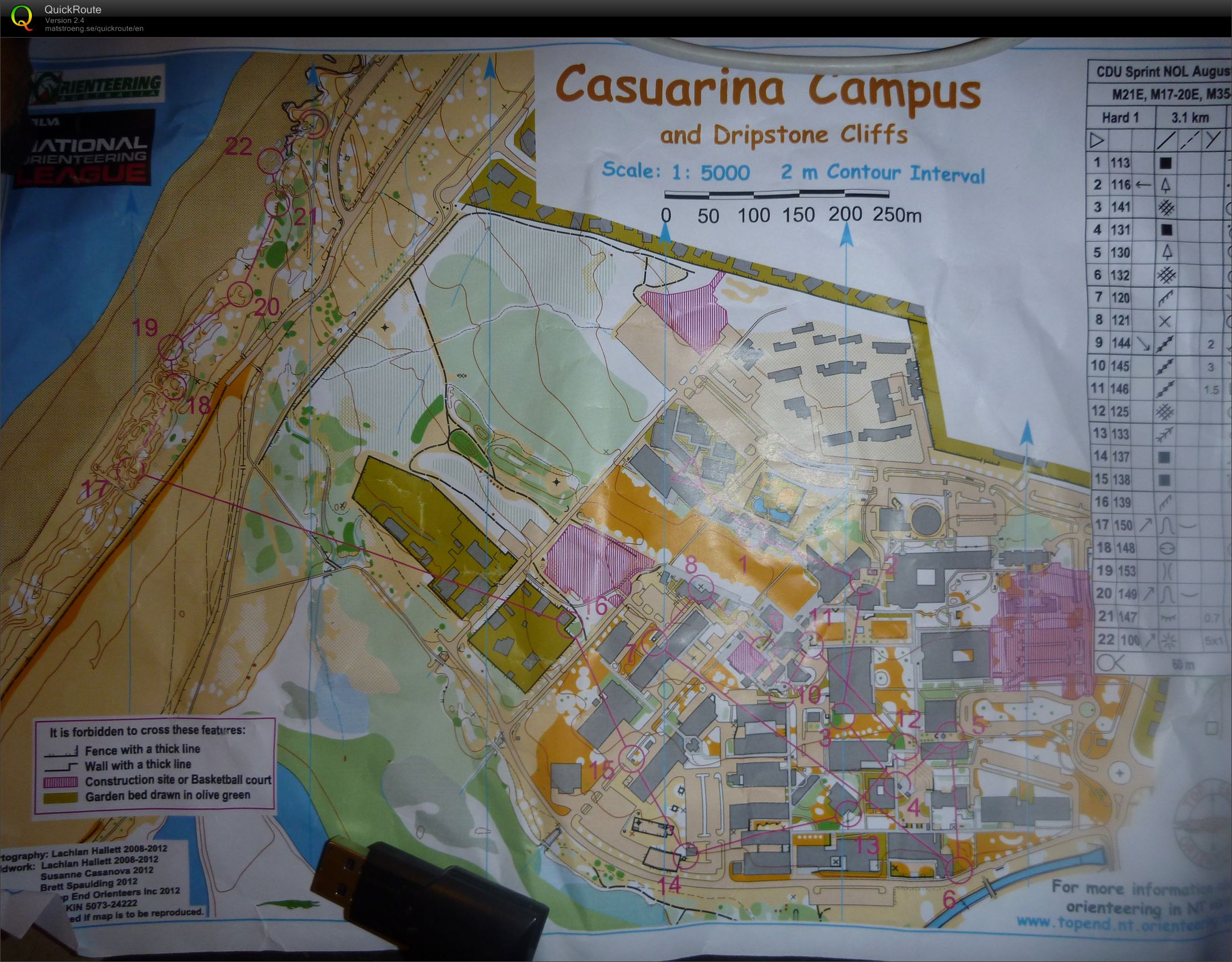 My Digital Orienteering Map Archive Nol Nt Sprint Champs 10 08 2012