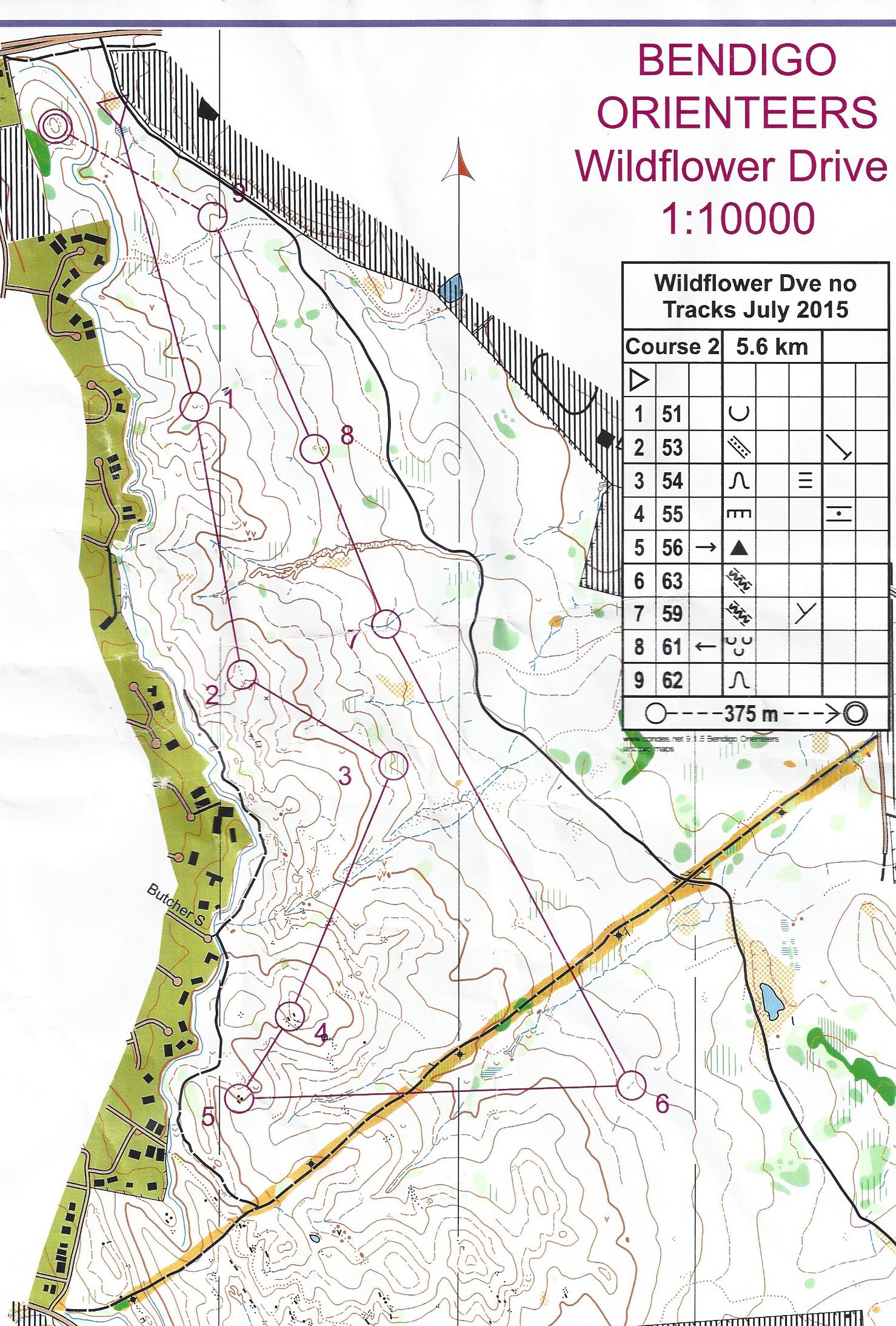 Bendigo Classic 13 Course 2 (2015-07-18)