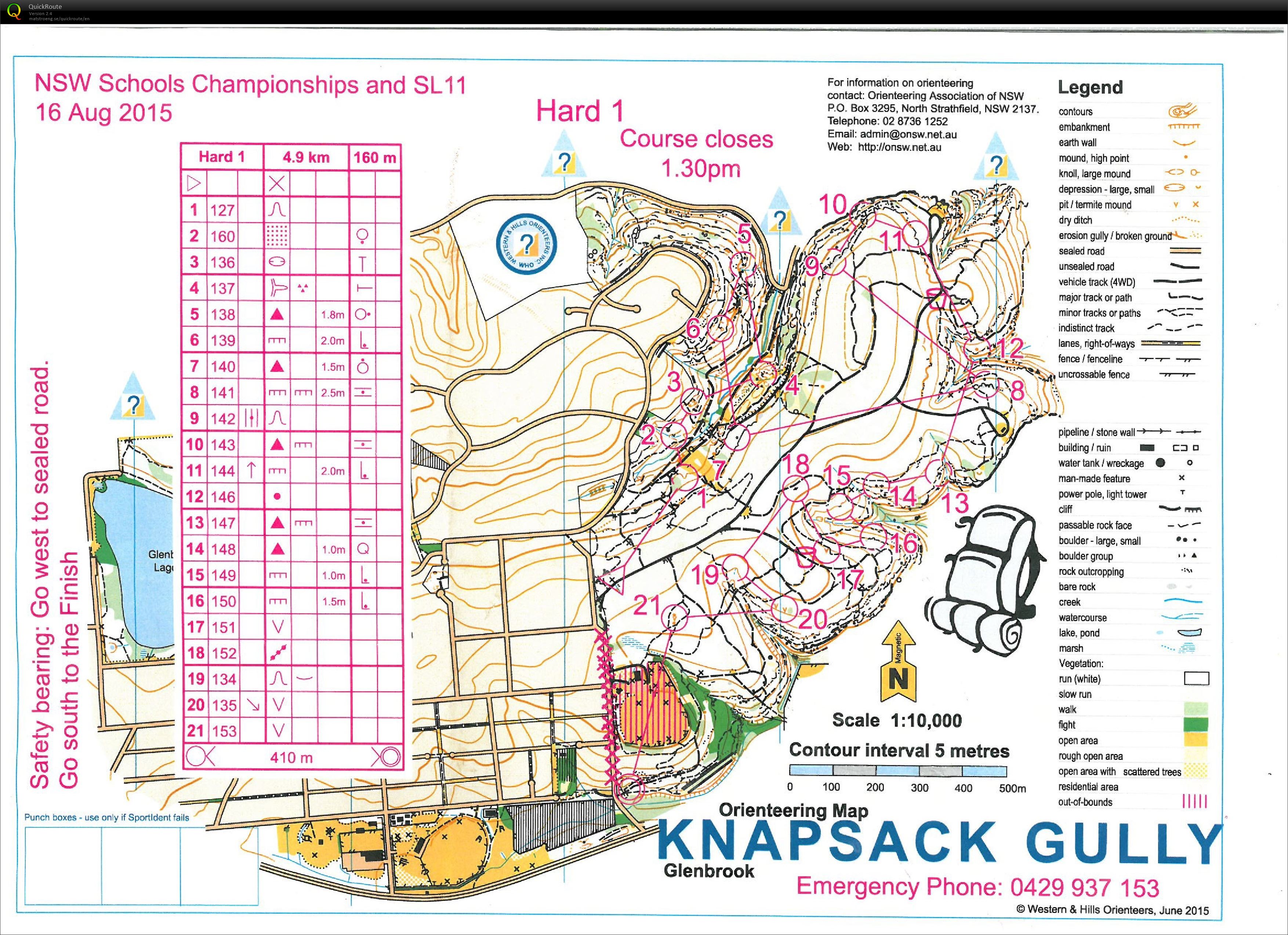 NSW State League #11 (16.08.2015)