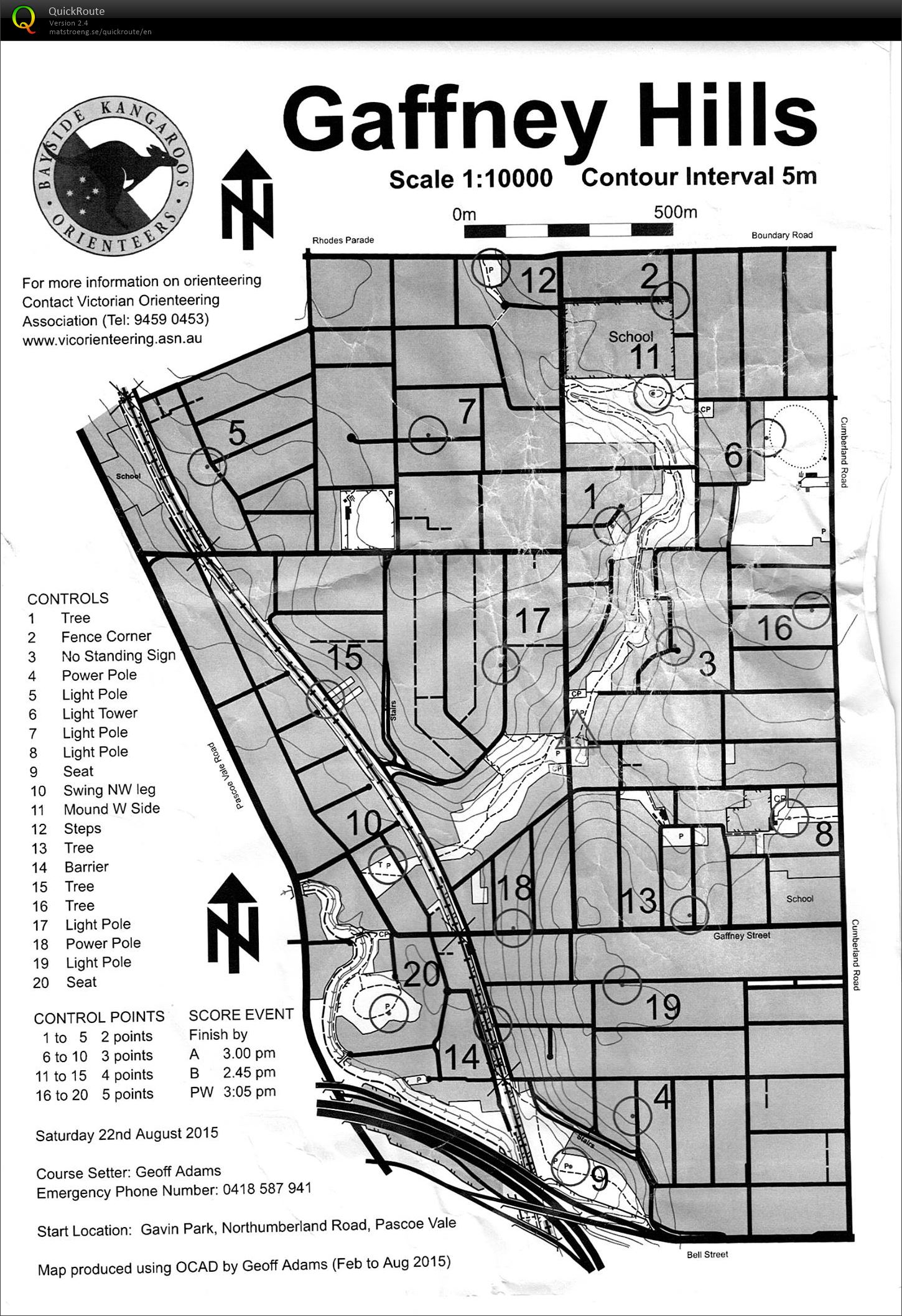 Park & Street Saturday Series (22.08.2015)