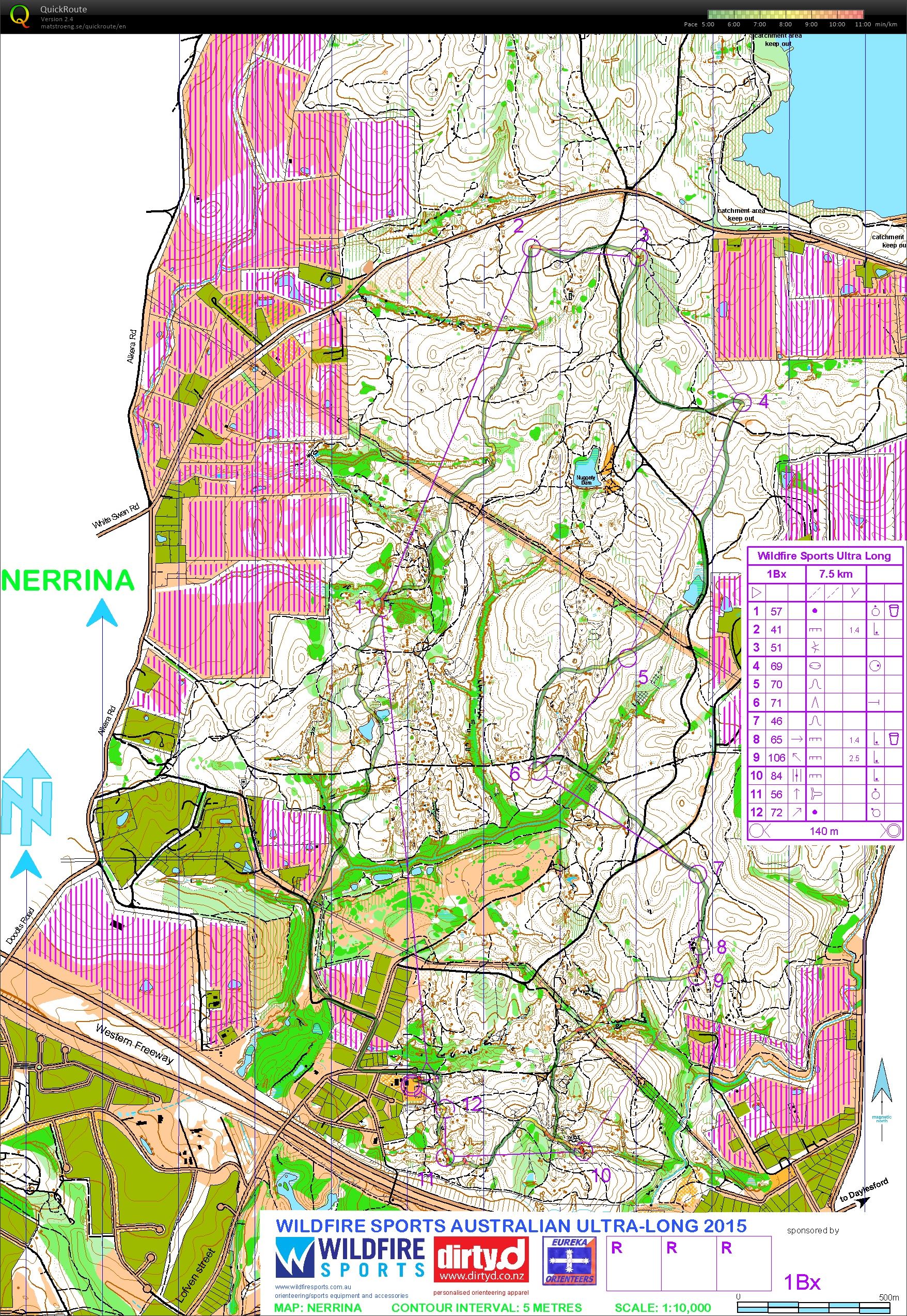 2015 Ultra Long Map 1 of 3 (30/08/2015)