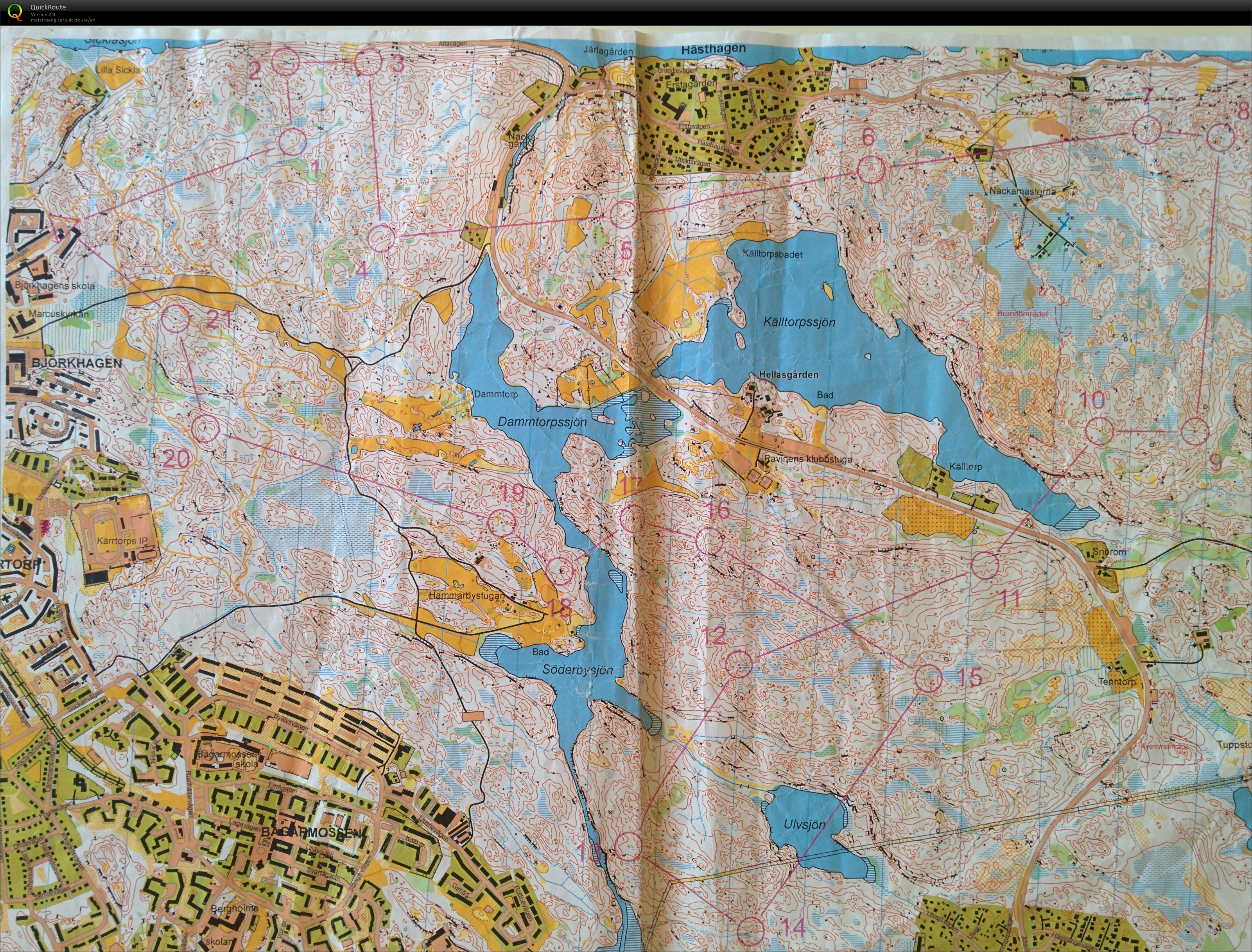 Nacka training (19/09/2015)