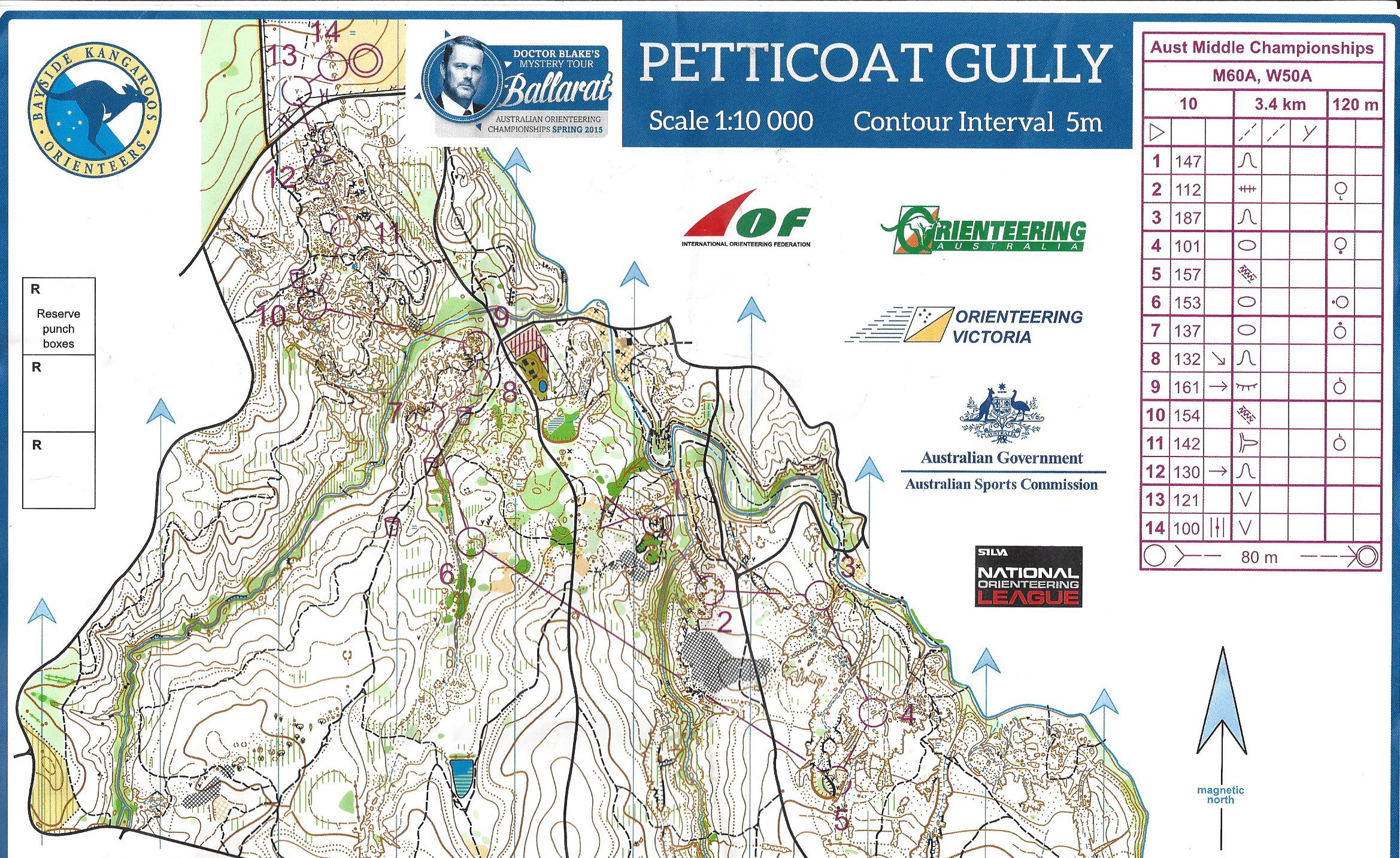 Australian Middle Championship M60 (27/09/2015)