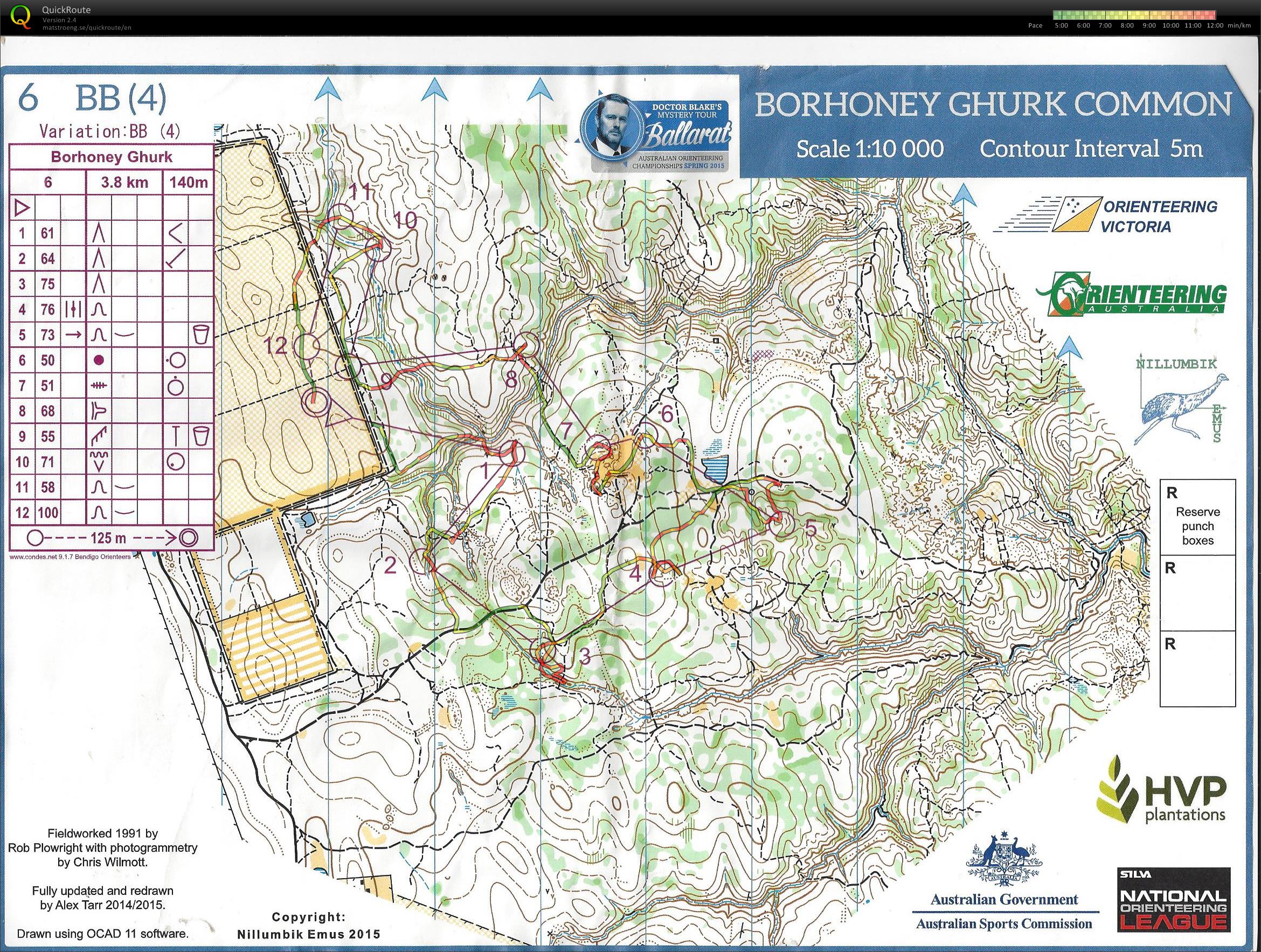 Australian Relay Champs 2015 W55 (04/10/2015)