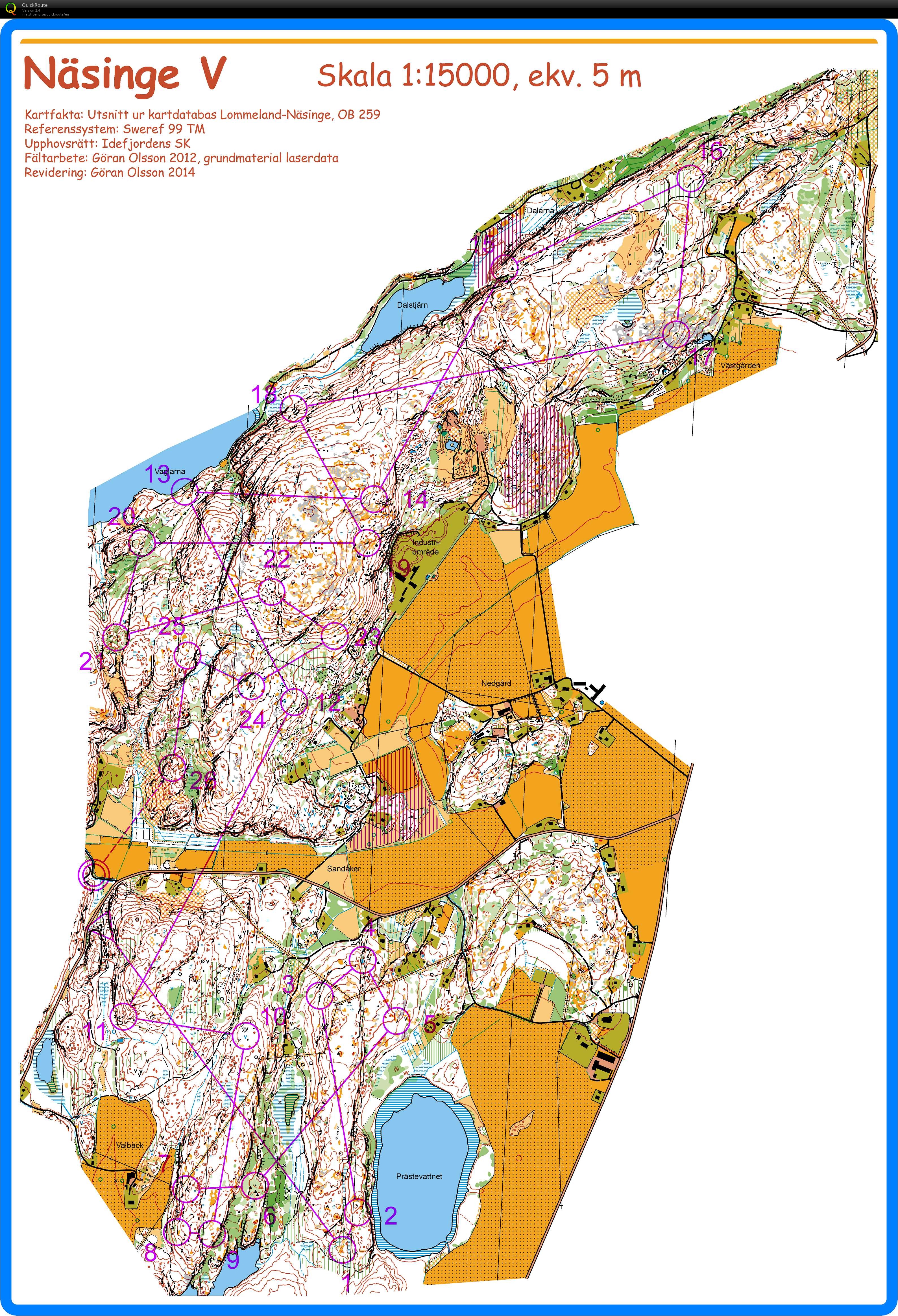 WOC long dist (26/10/2015)