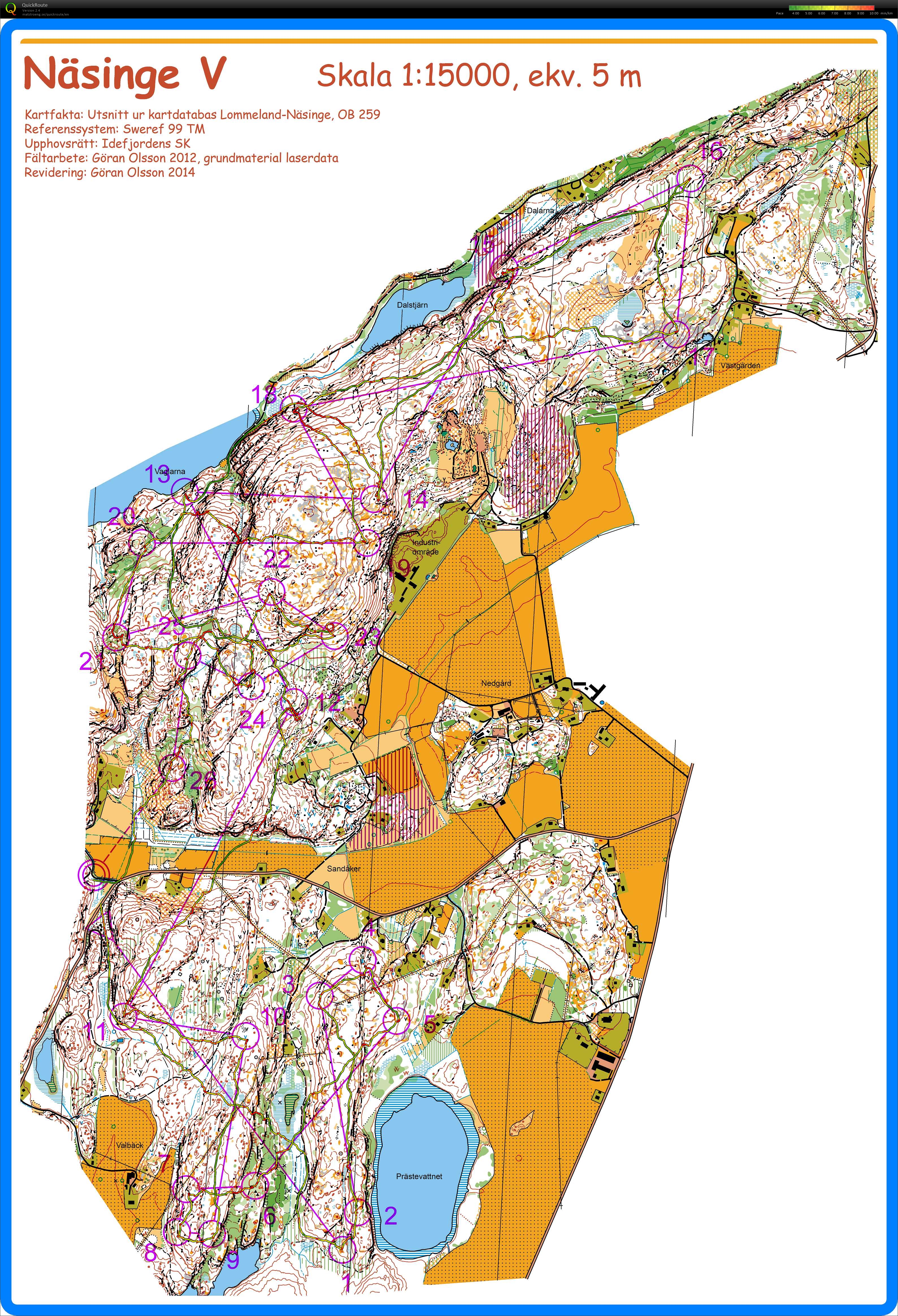 WOC long dist (26/10/2015)