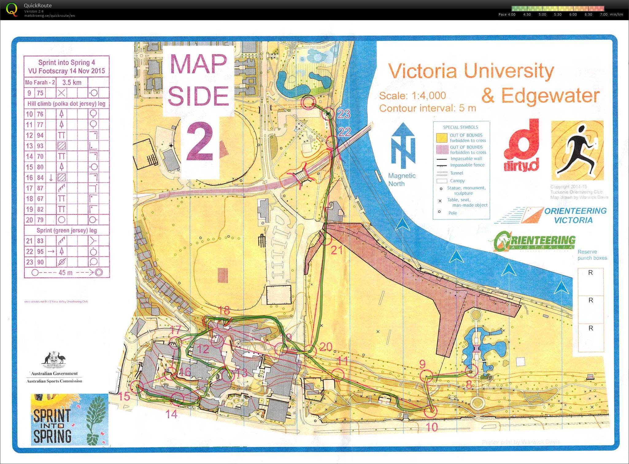2015 Sprint into Spring Race 4 map 2 (14/11/2015)