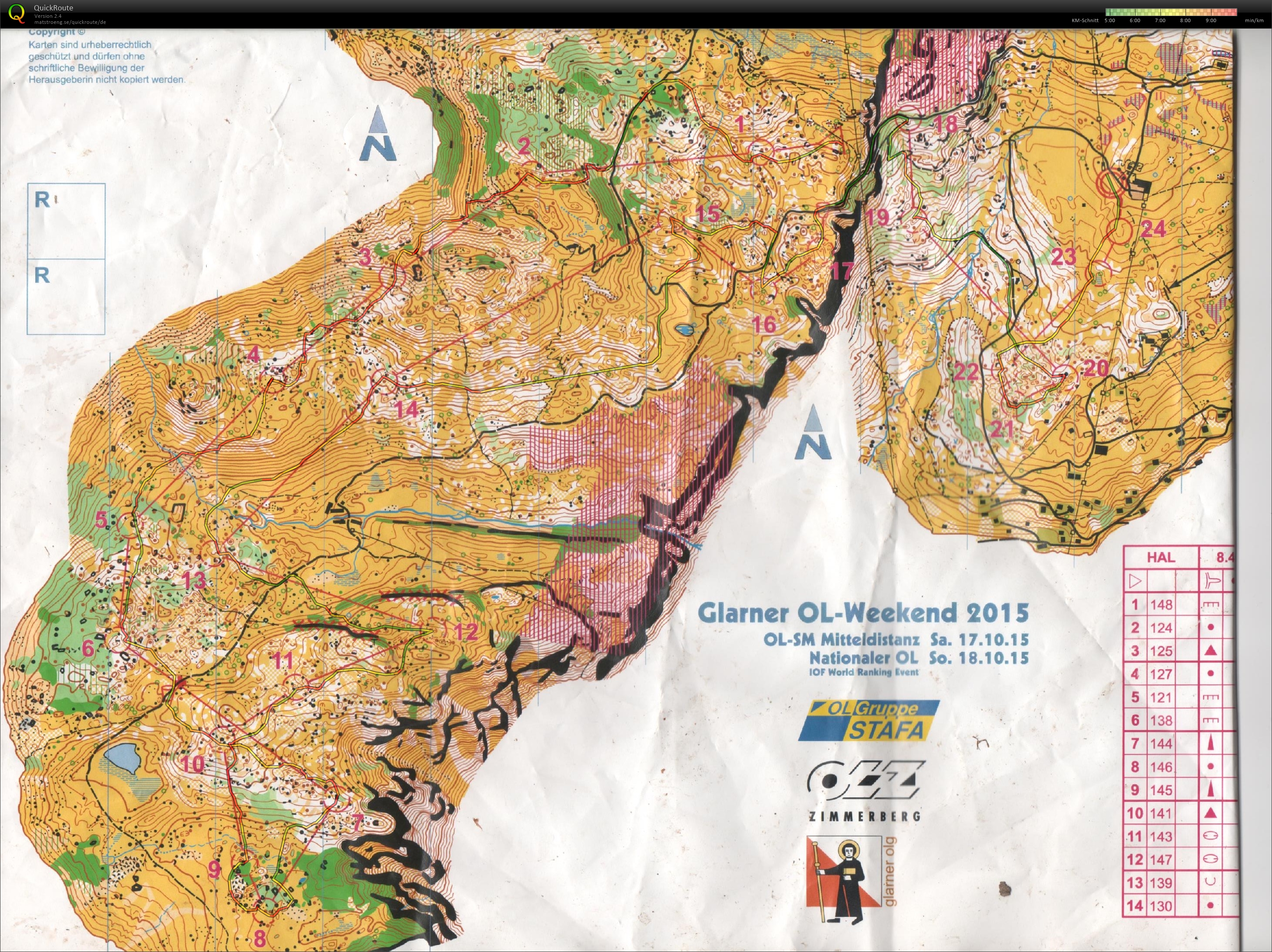 10. Nationaler OL (18/10/2015)