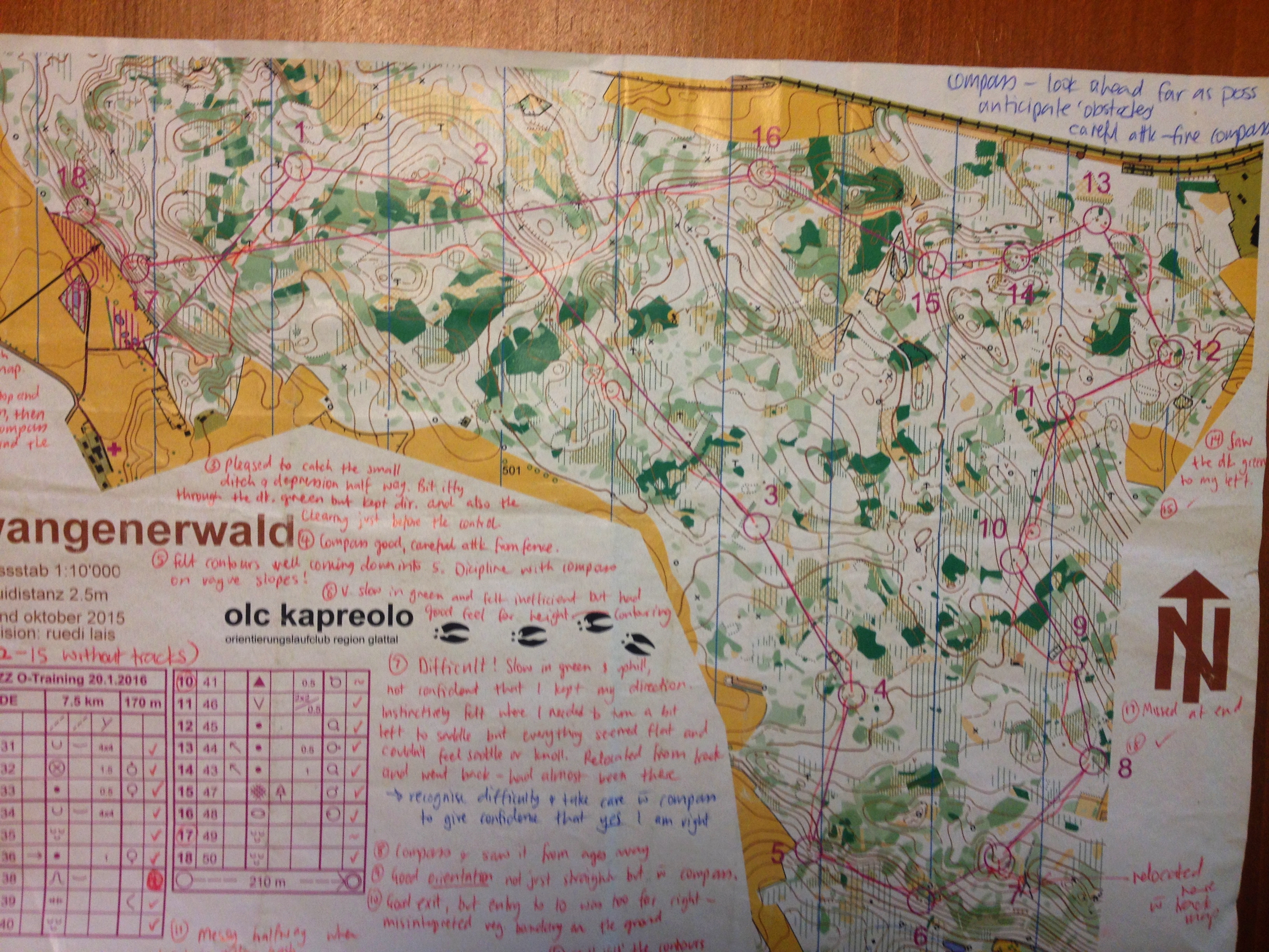 NLZ night training (20-01-2016)