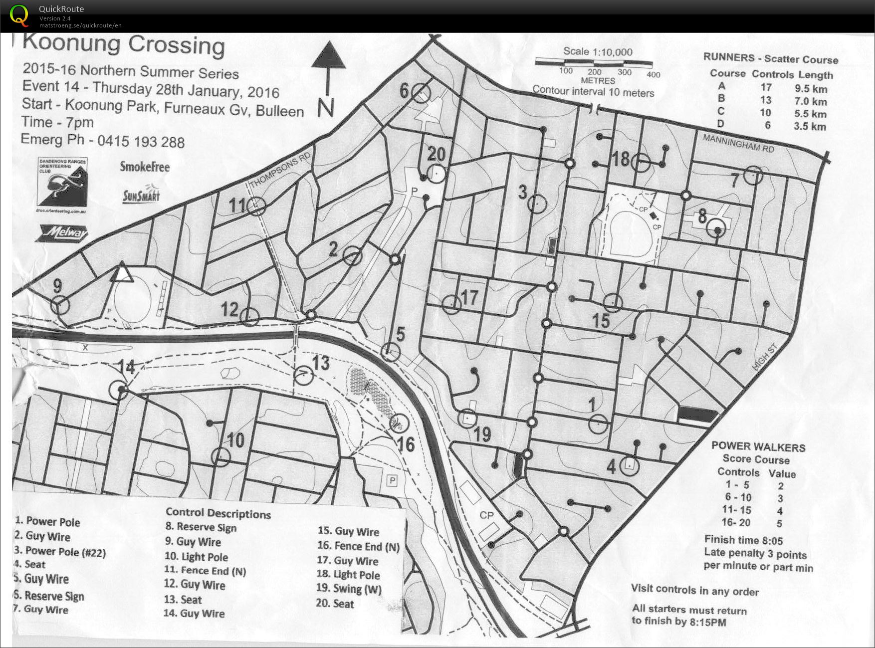 2015/16 Northern Summer Series Event 14 (28/01/2016)