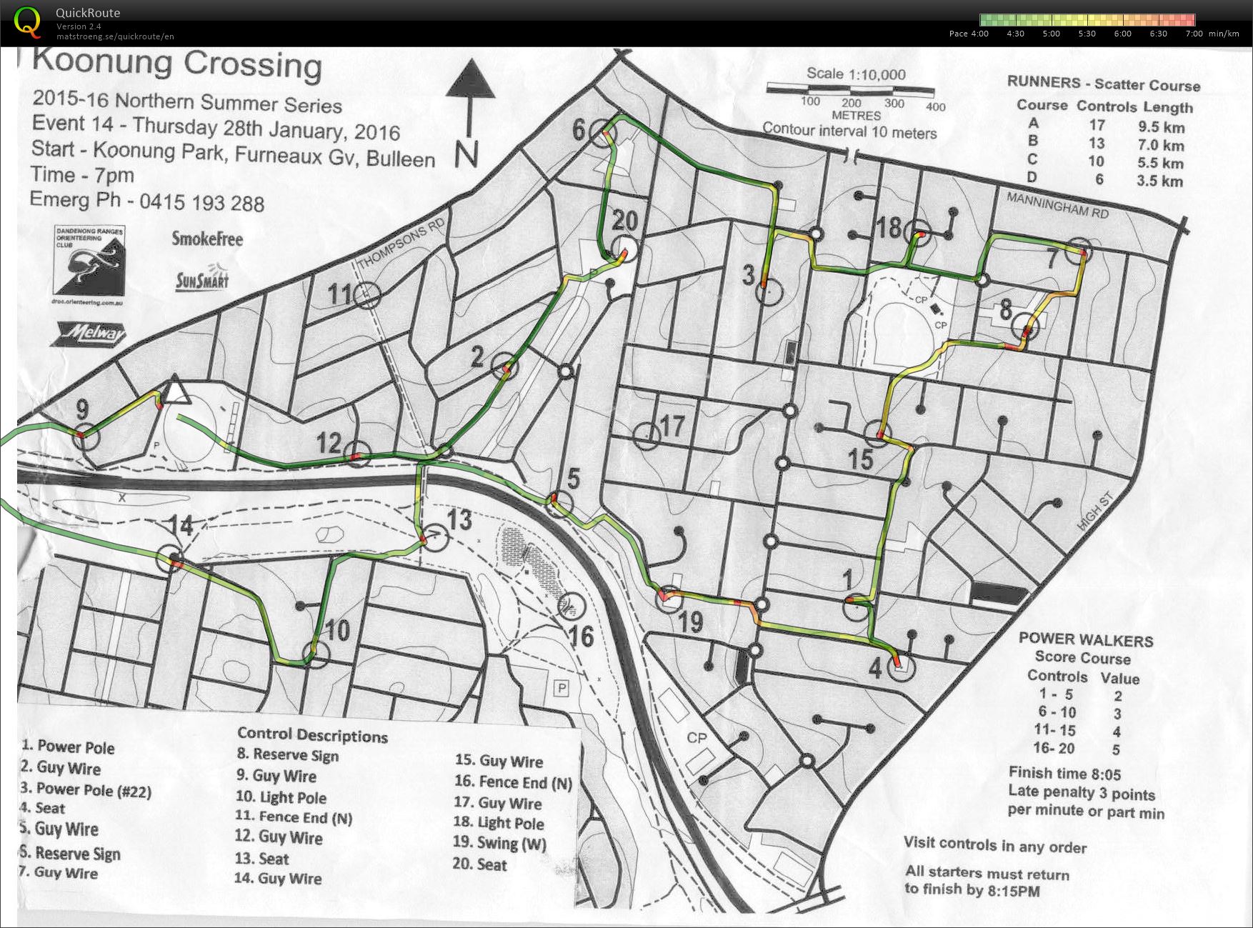 2015/16 Northern Summer Series Event 14 (28/01/2016)
