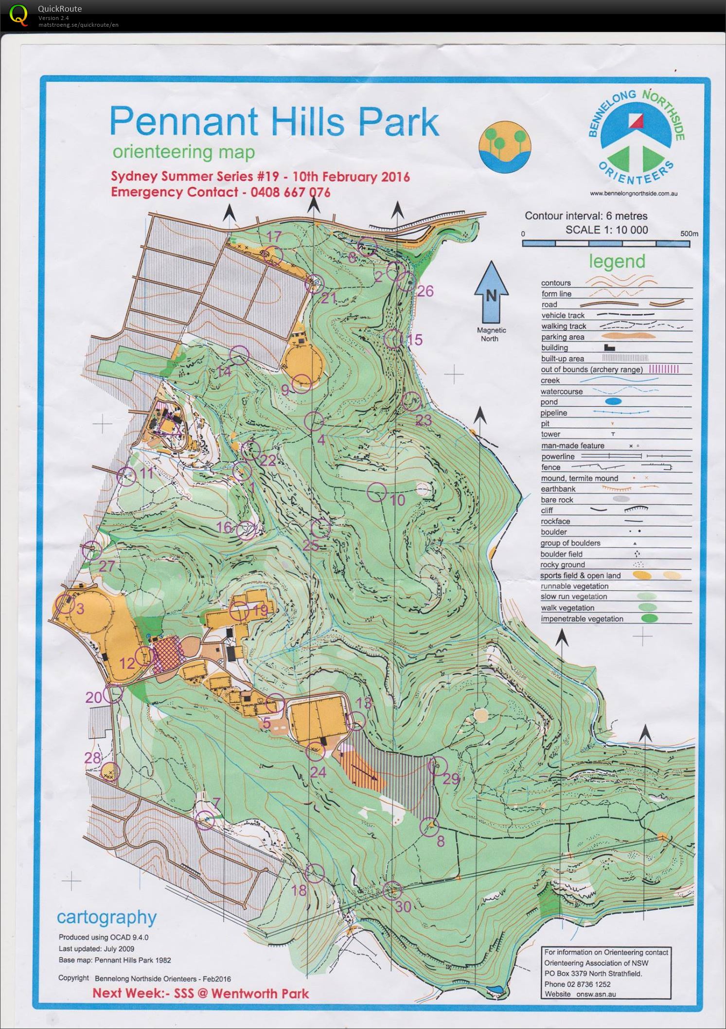 Sydney Summer Series 19 (10.02.2016)