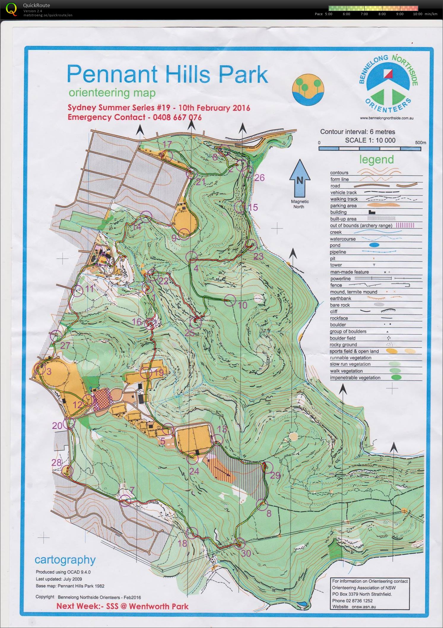 Sydney Summer Series 19 (10.02.2016)