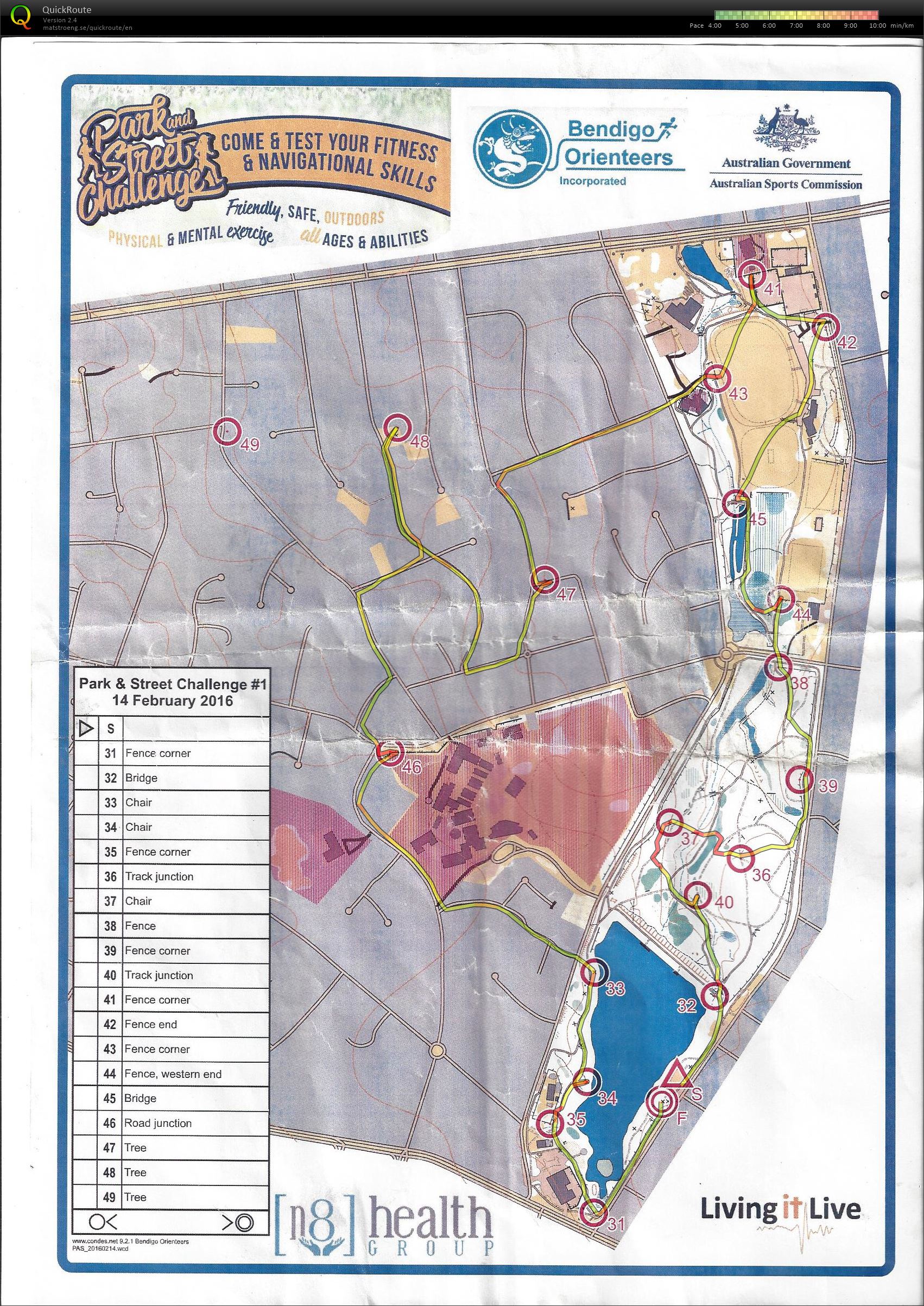 Street Challenge 1 (14-02-2016)