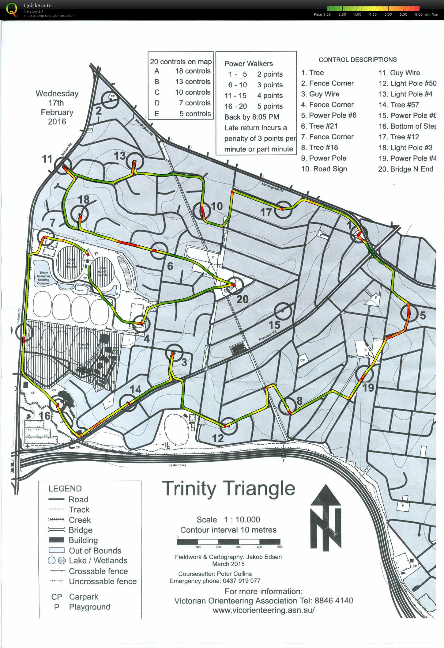 2015/16 Eastern Summer Series Event 18 (17/02/2016)