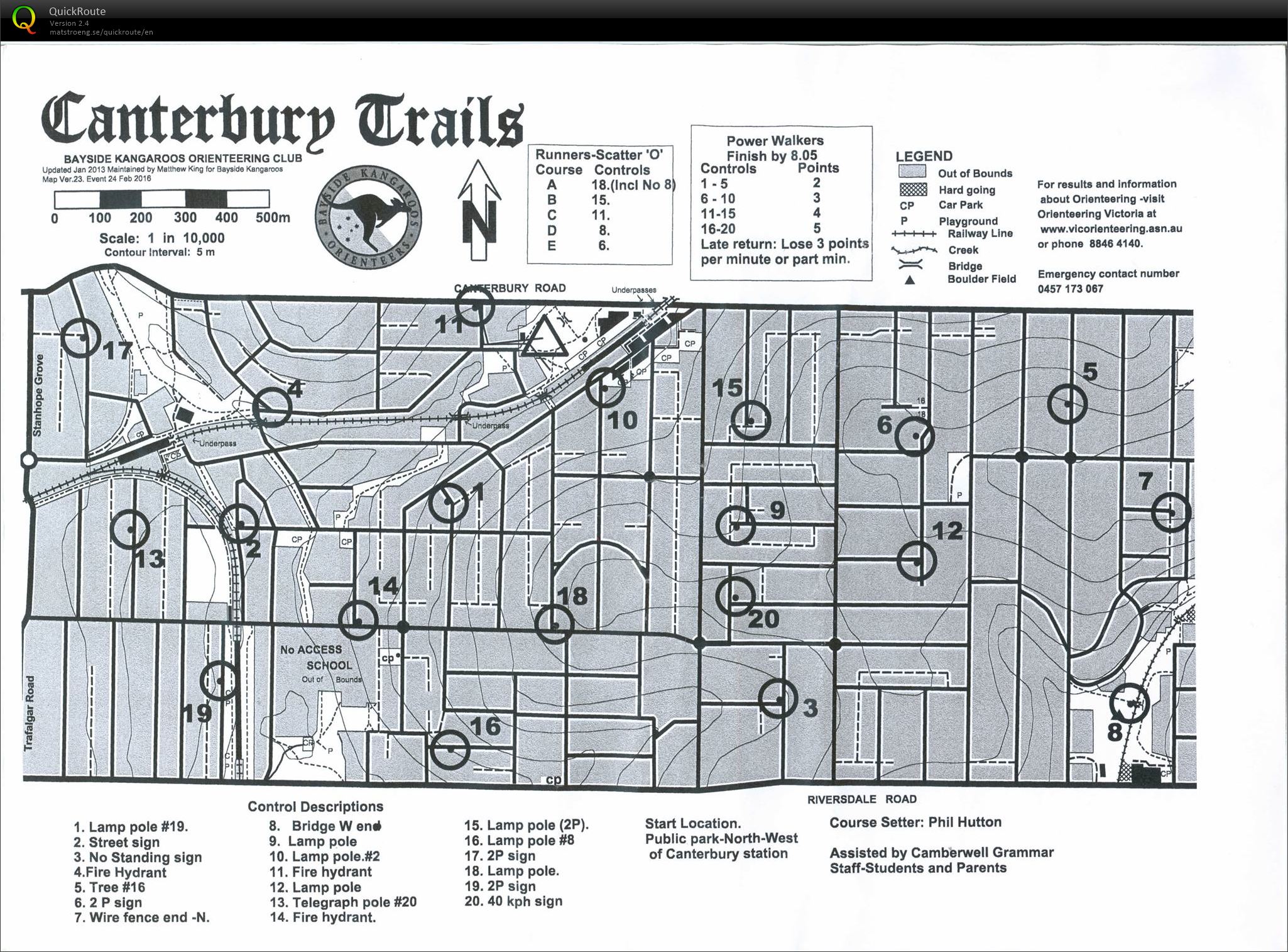 2015/16 Eastern Summer Series Event 19 (24-02-2016)