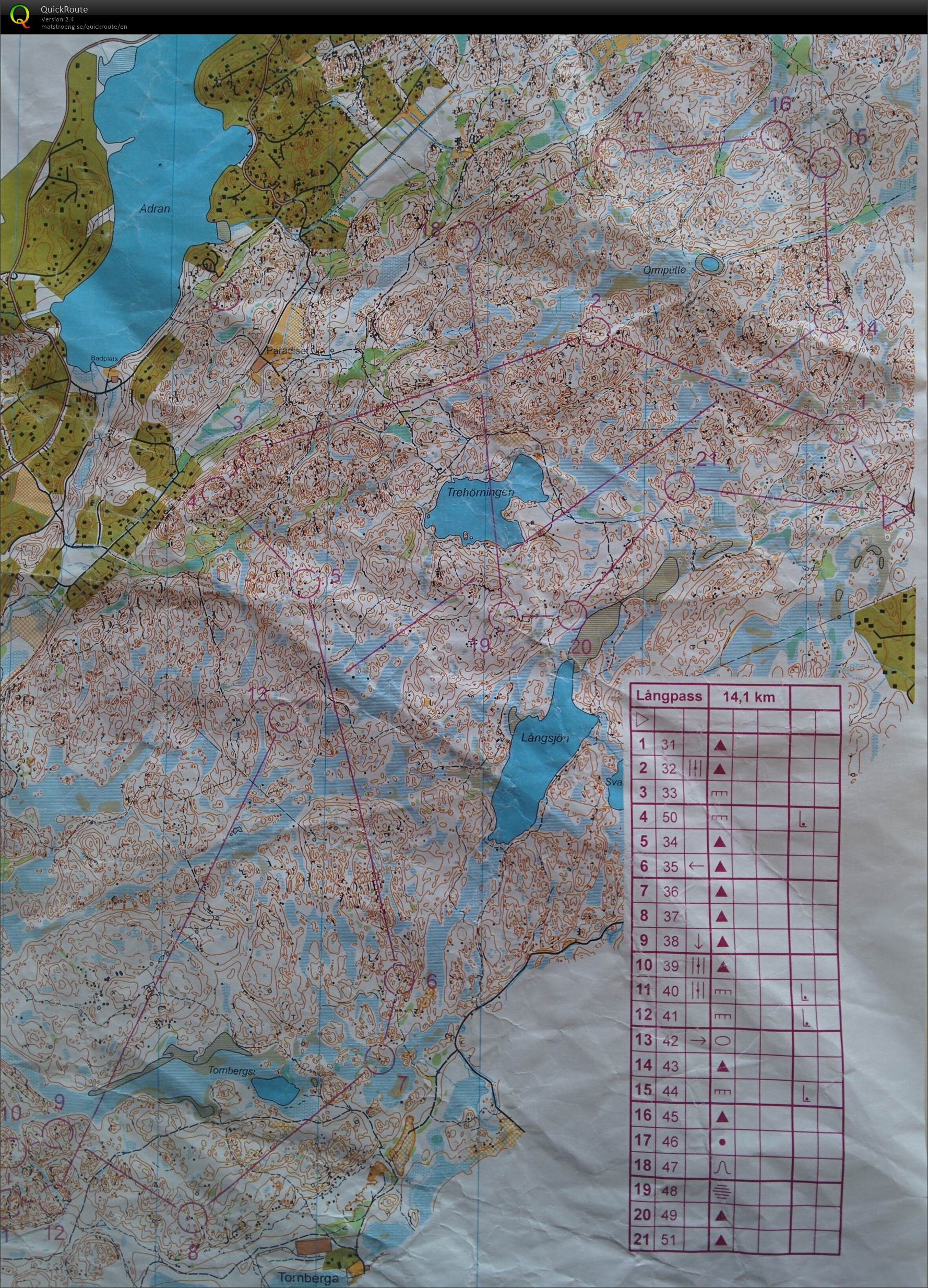 Lidingo training #4 (28/02/2016)