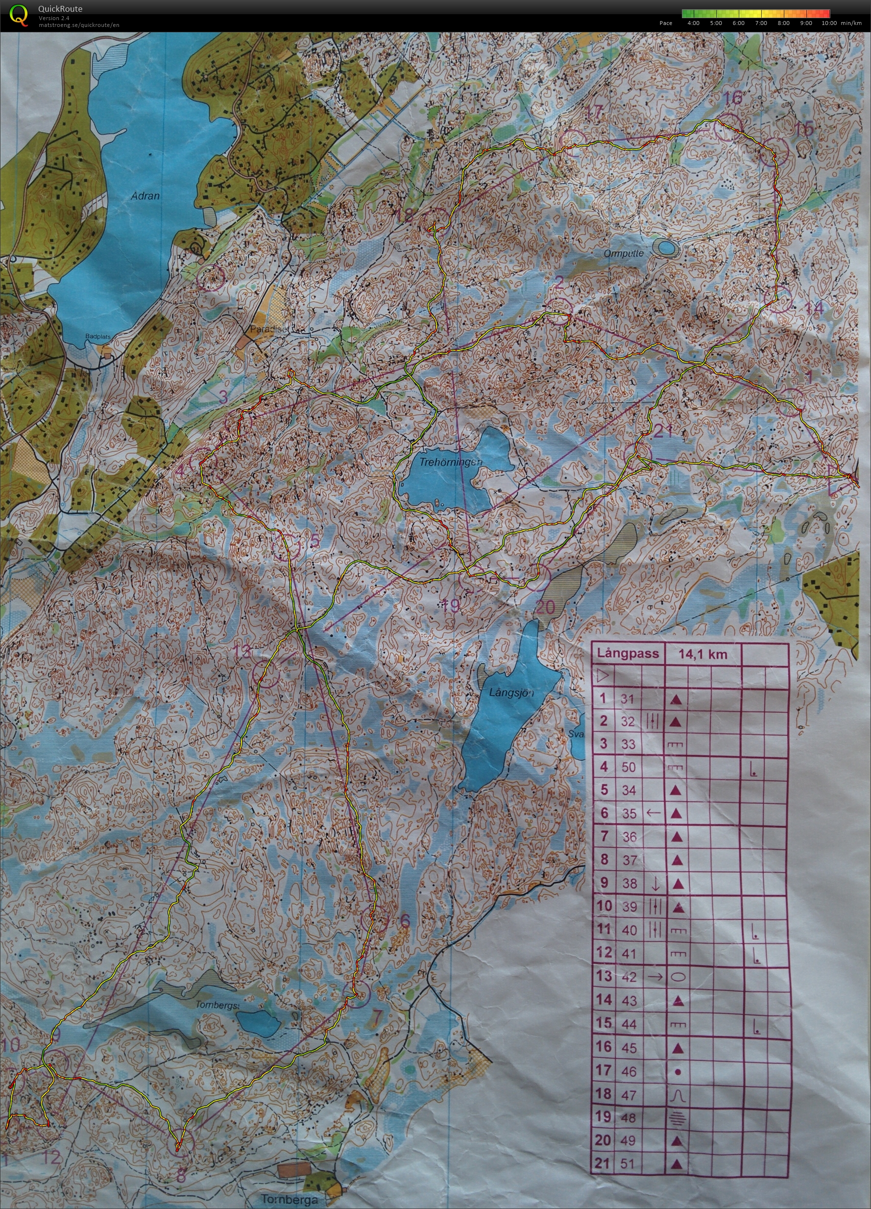 Lidingo training #4 (28/02/2016)