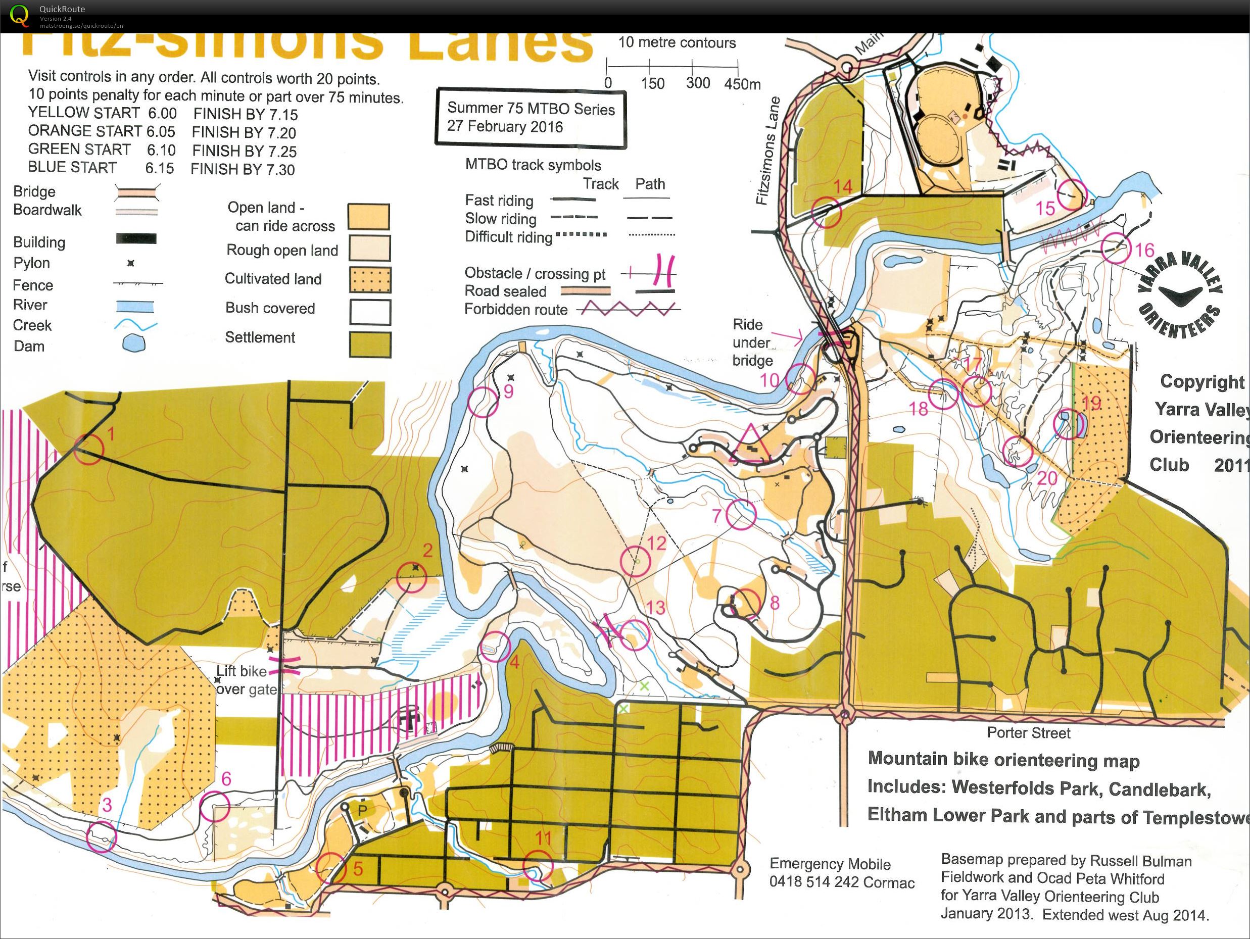 Summer MTBO 75 Series (27.02.2016)